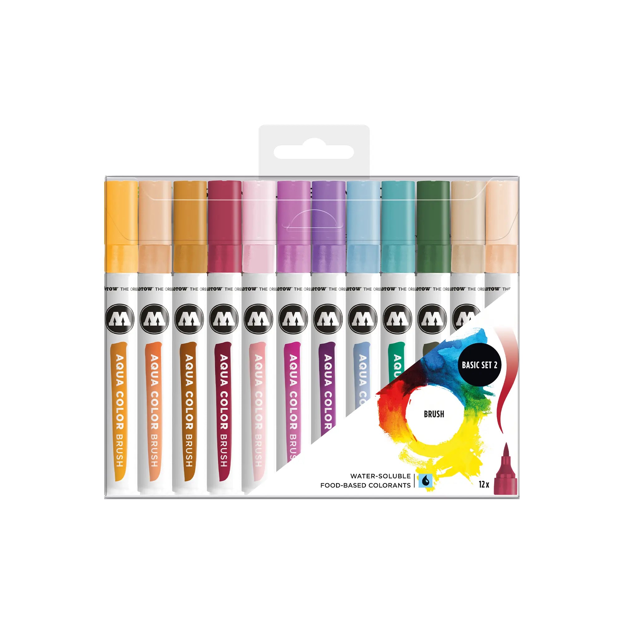 AQUA COLOR BRUSH Basic Set 2