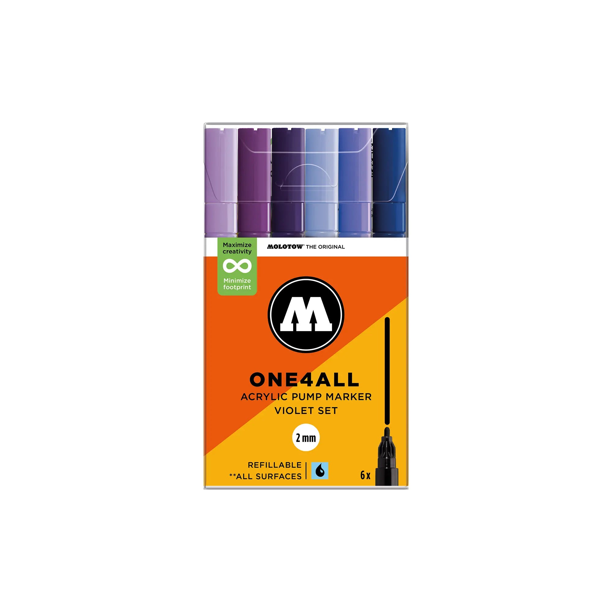 ONE4ALL™ 127HS Violet Set - 6pc