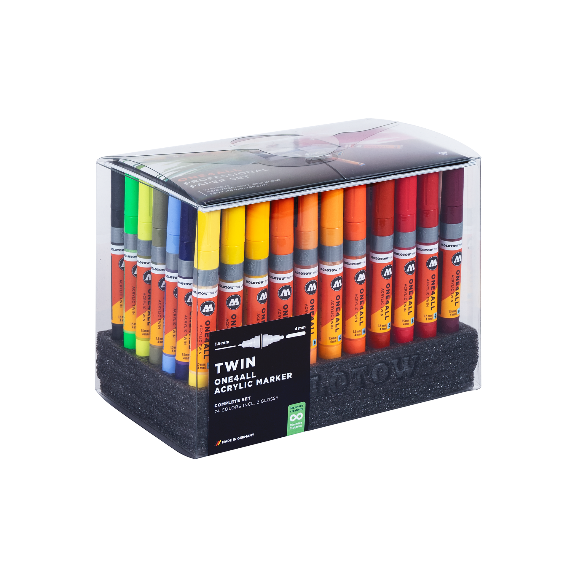 ONE4ALL™ Complete Set Acryl Twin 74 Colors