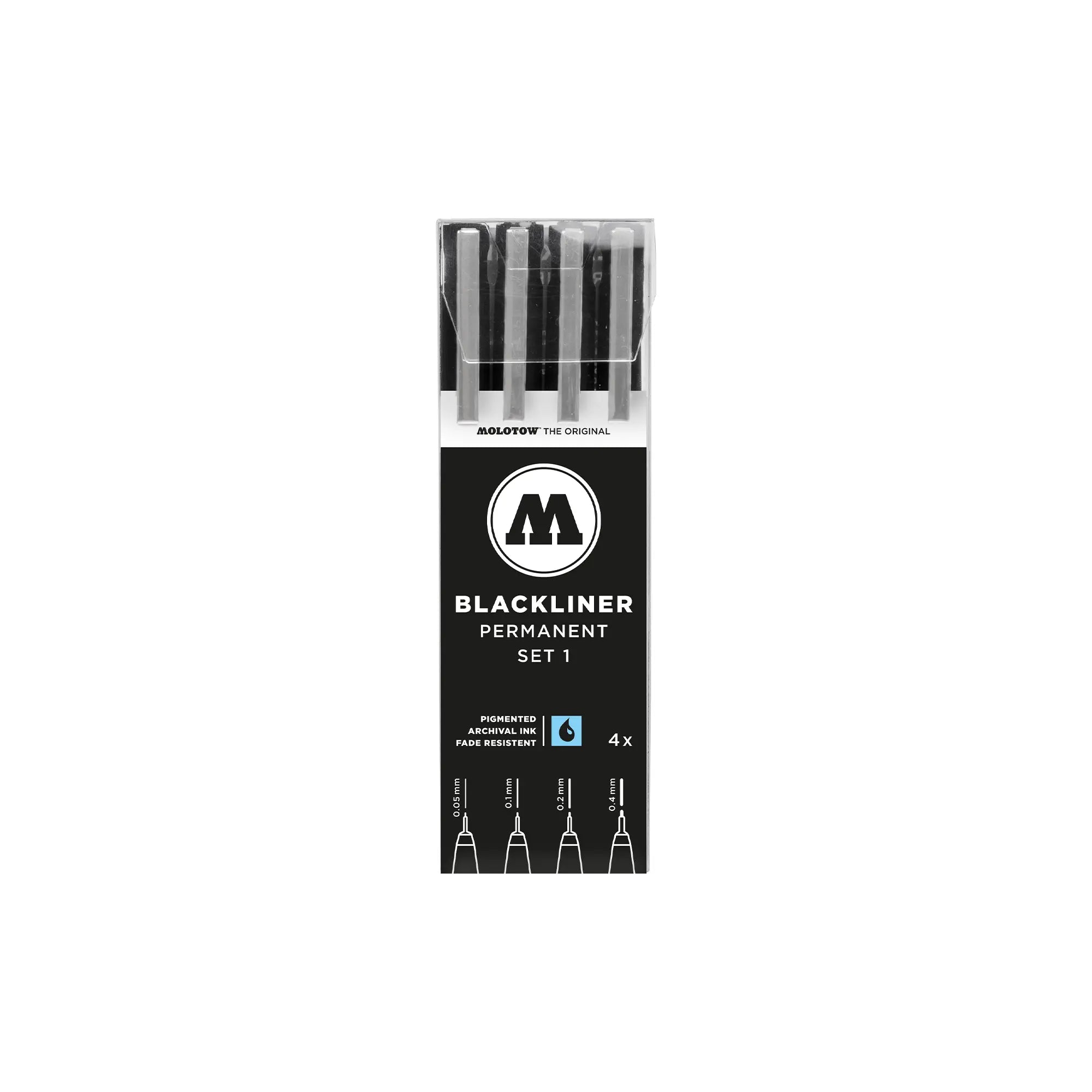 BLACKLINER Set 1 (4 pcs)