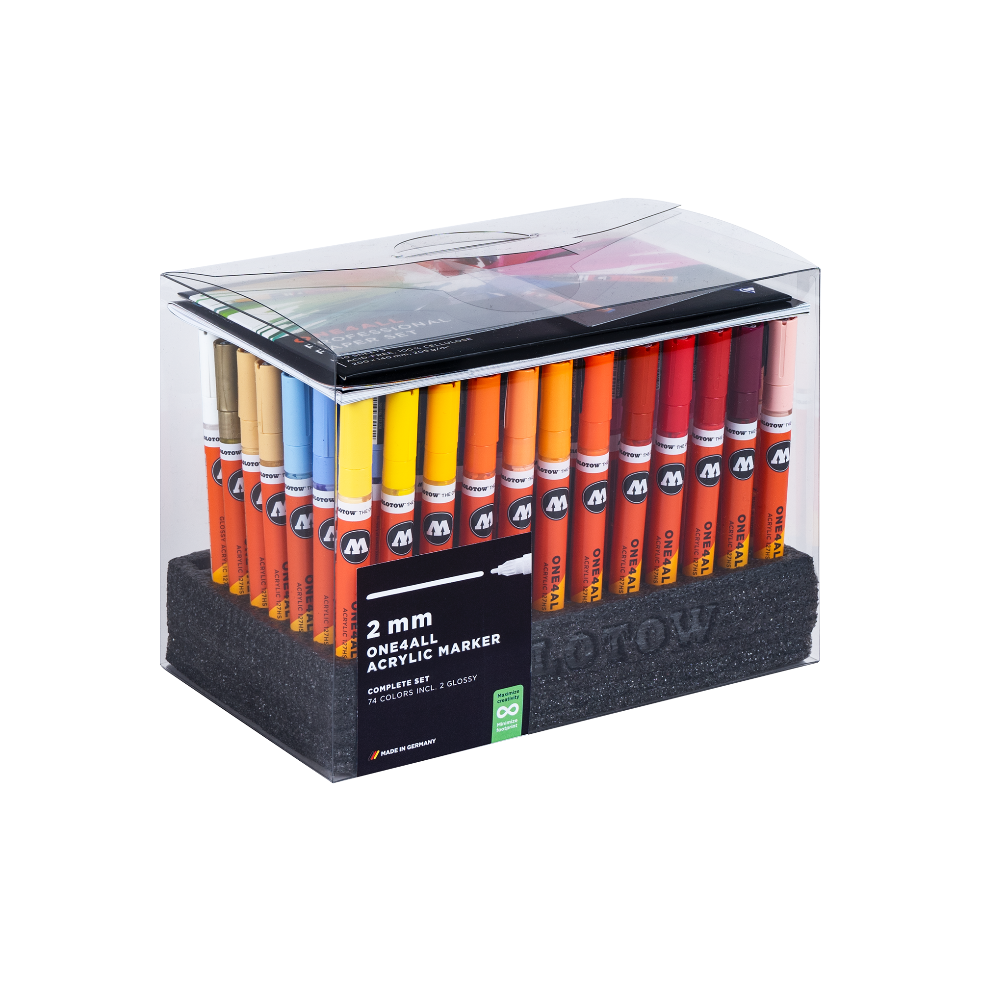ONE4ALL™ Complete Set 2mm 74 Colors