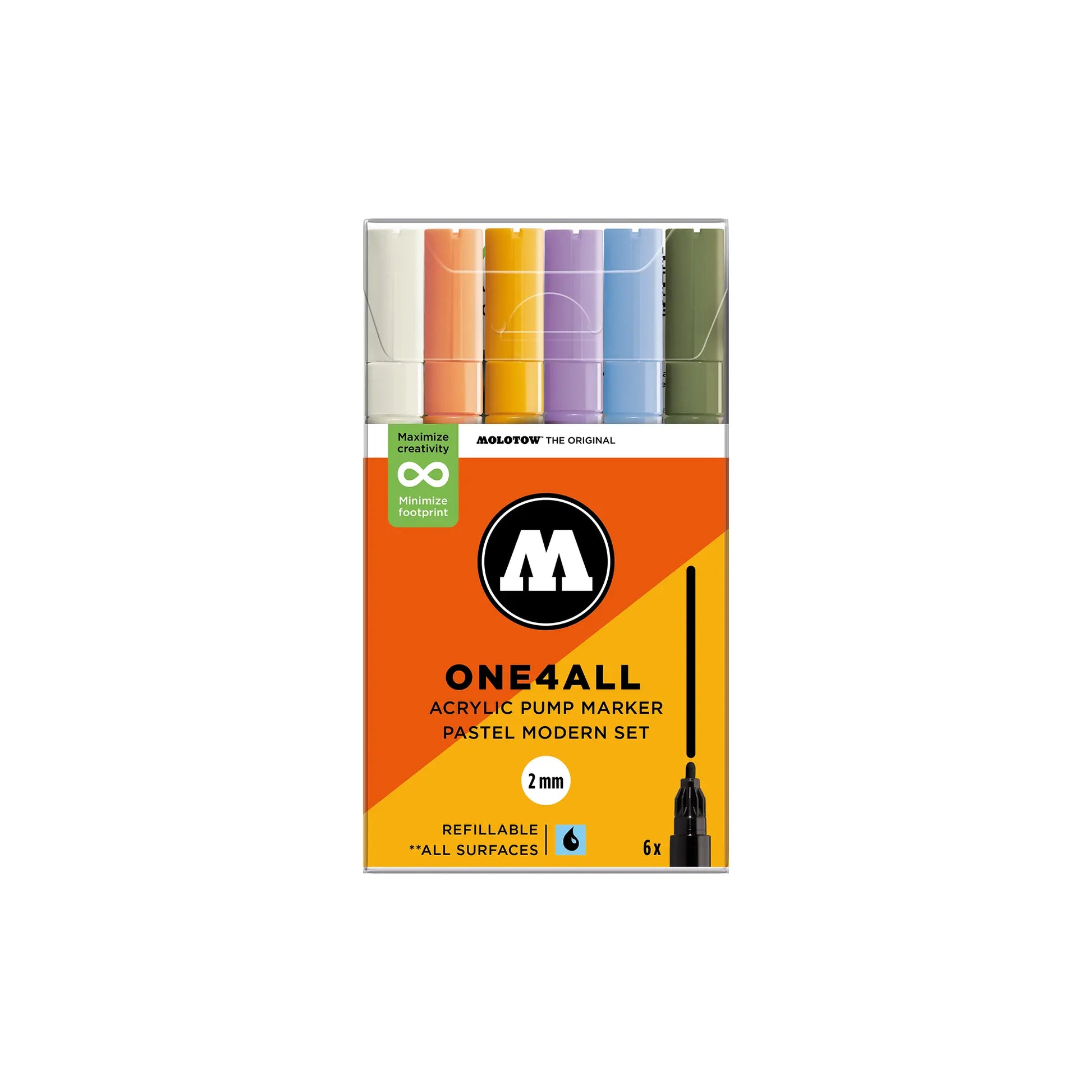 ONE4ALL™ 127HS Pastel Modern Set - 6pc