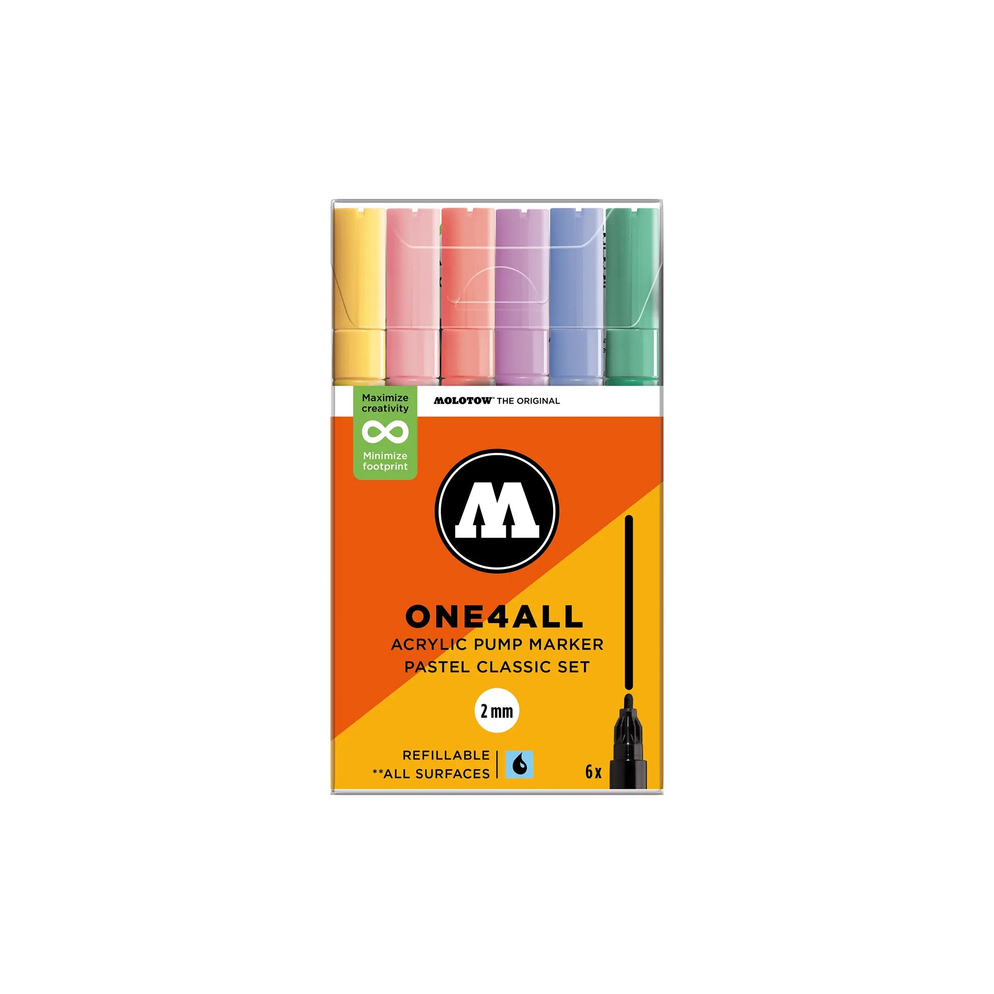 ONE4ALL™ 127HS Pastel Classic Set - 6pc