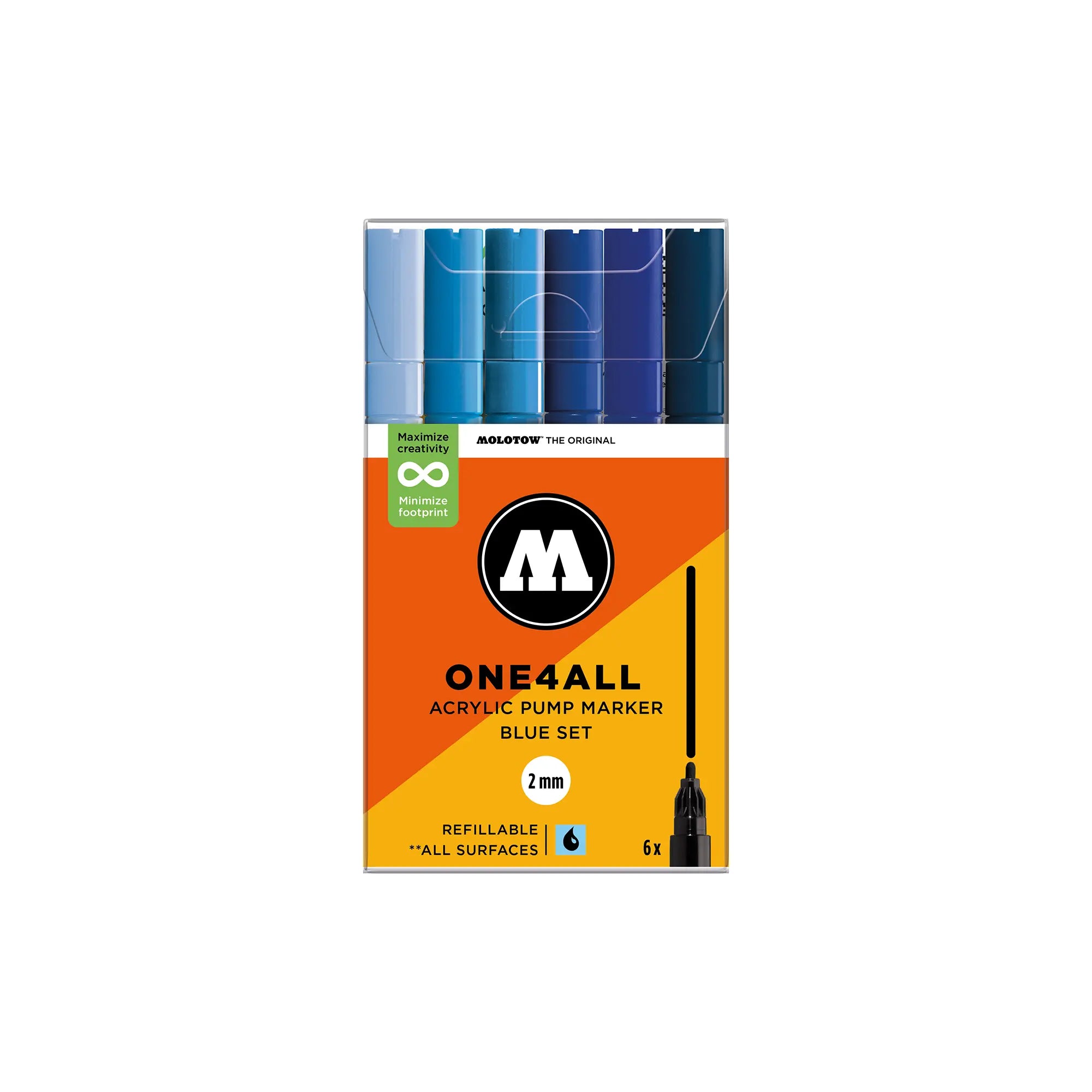 ONE4ALL™ 127HS Blue Set - 6pc