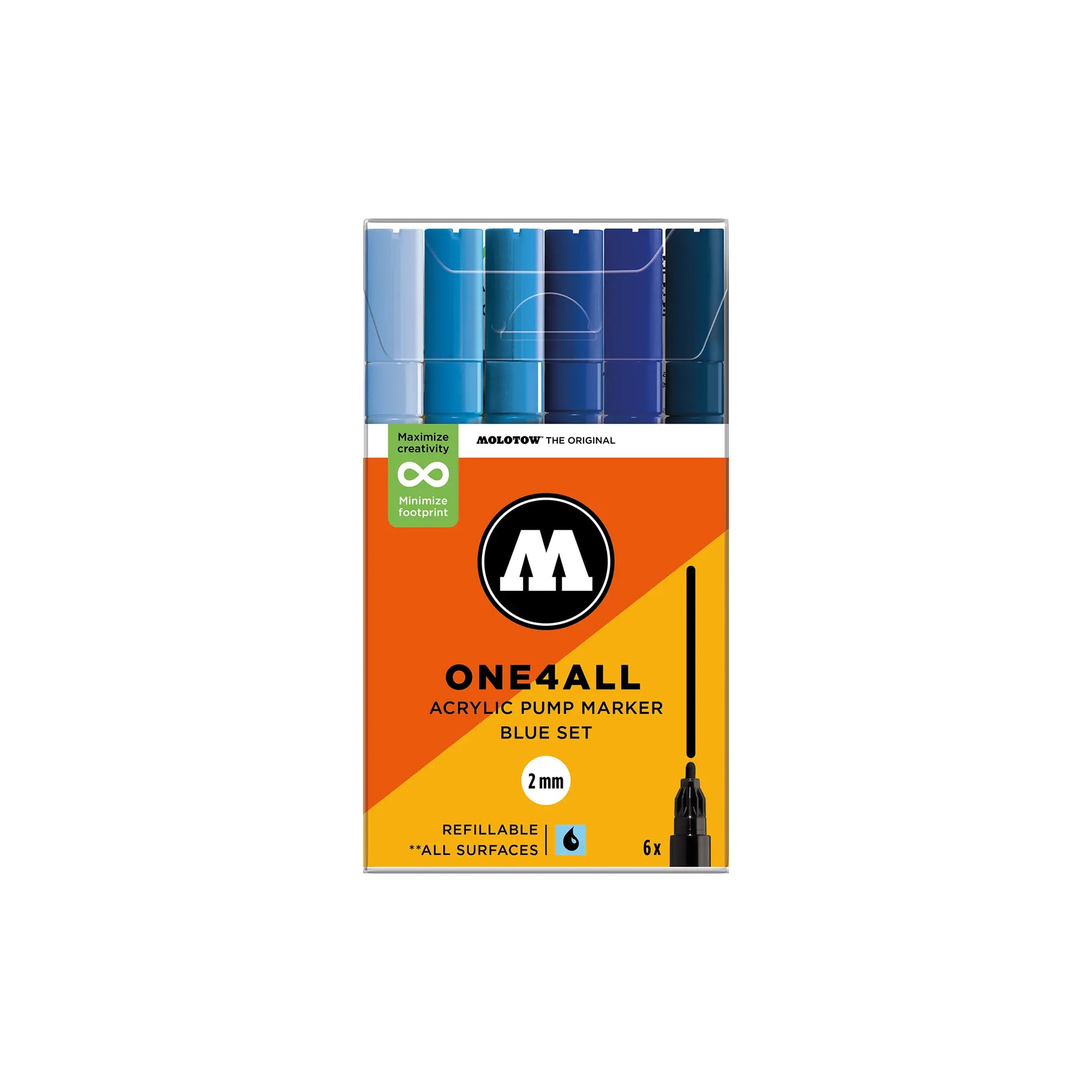 ONE4ALL™ 127HS Blue Set - 6pc