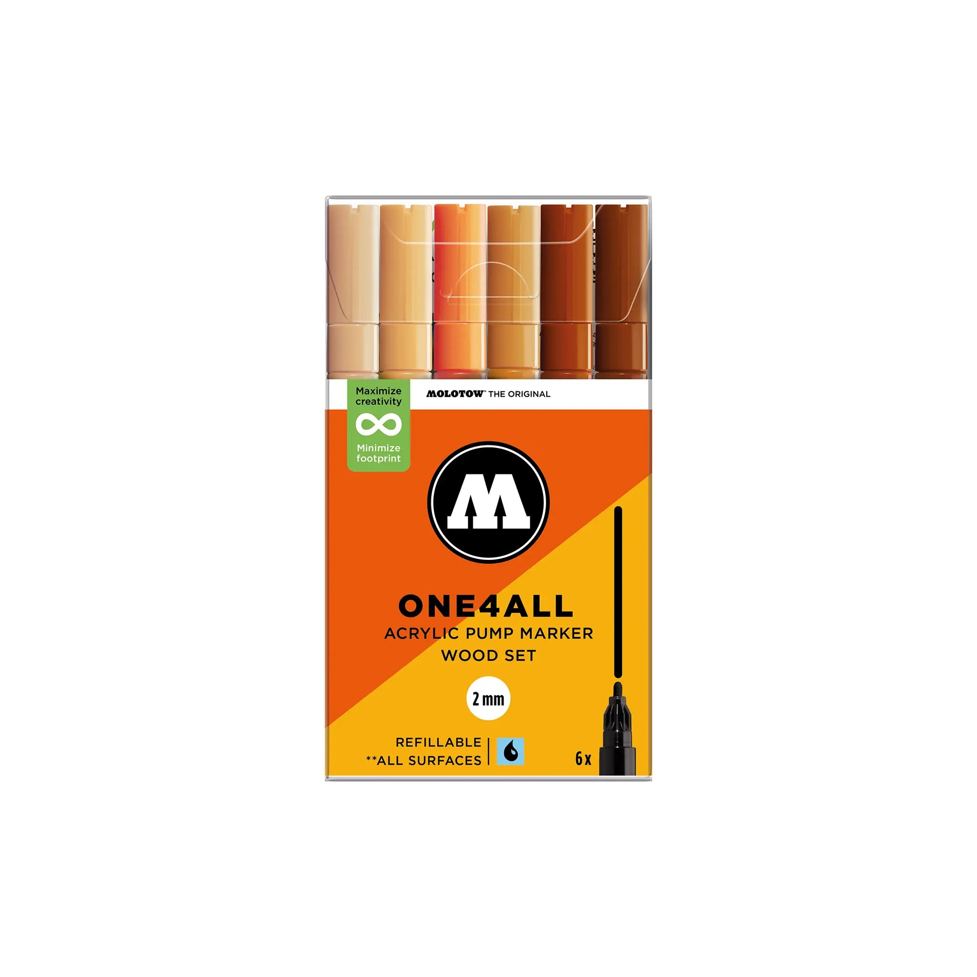 ONE4ALL™ 127HS Wood Set - 6pc