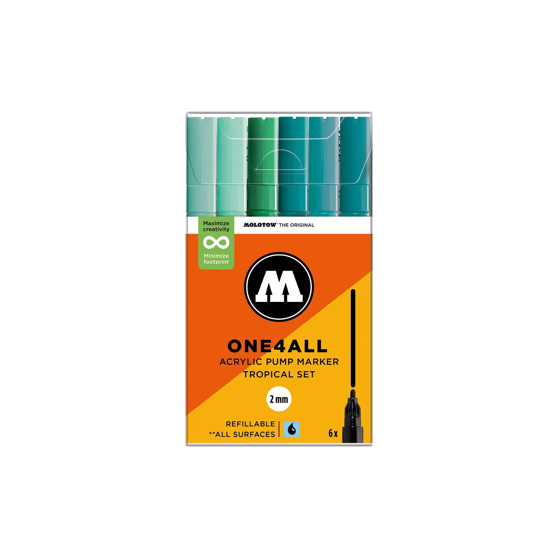 ONE4ALL™ 127HS Tropical Set - 6pc
