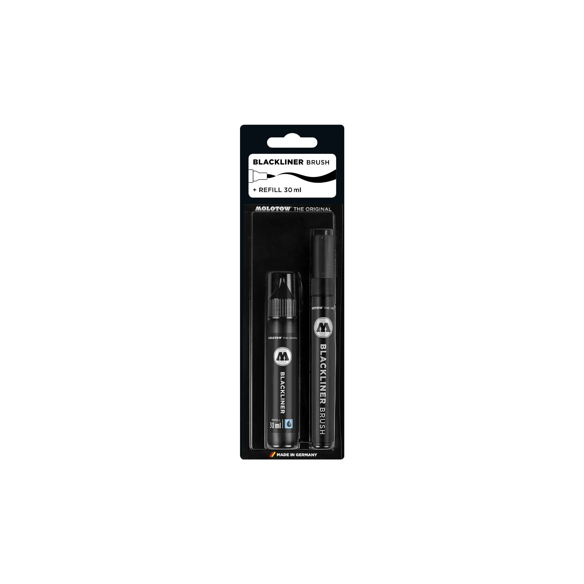 Blackliner Brush & Refill Blister 1 pcs