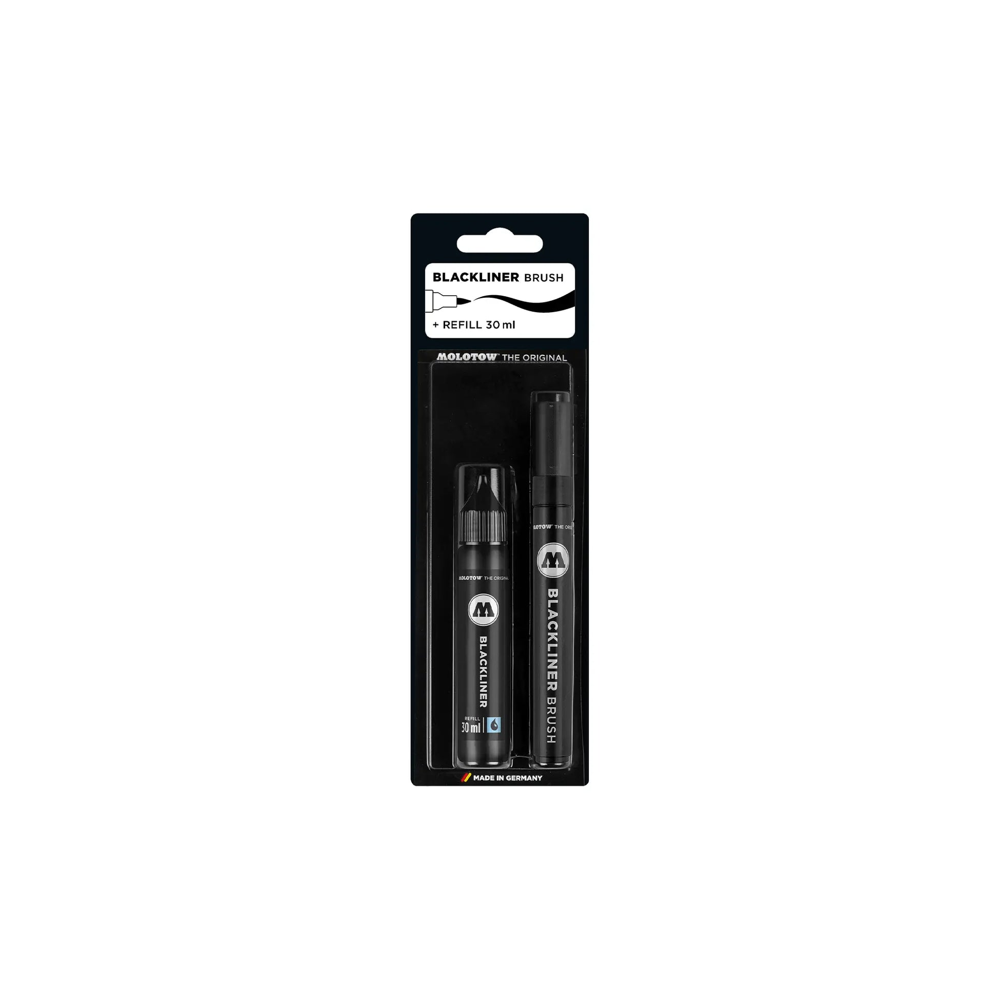 Blackliner Brush & Refill Blister 1 pcs
