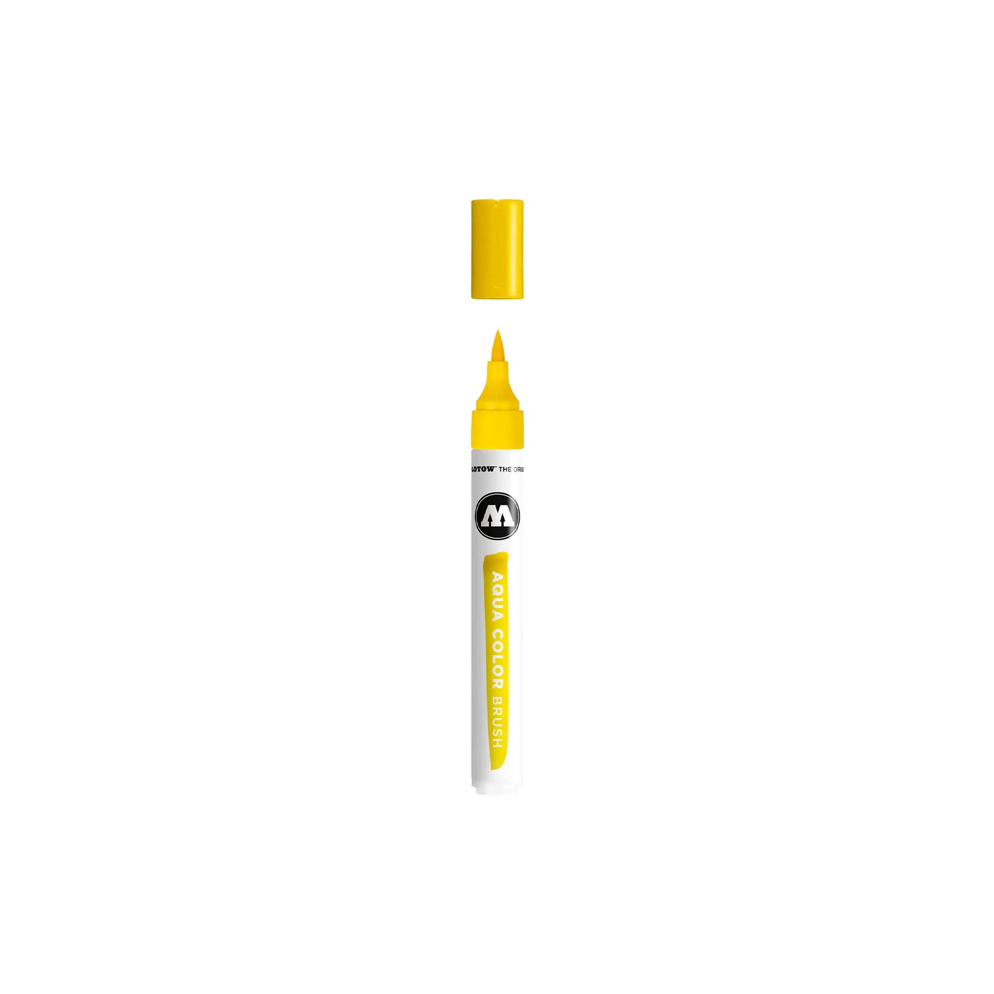 Aqua Colour Brush #001 primary yellow