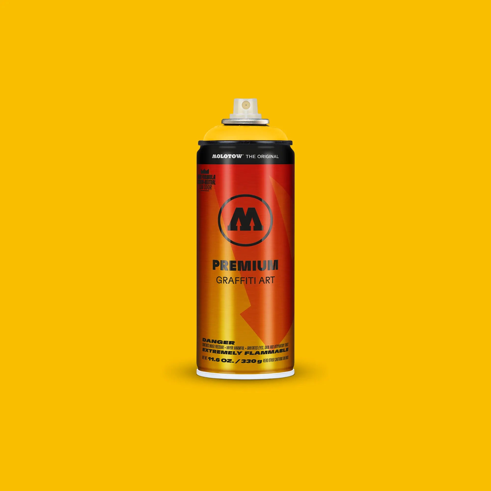 Molotow Premium 400ml #009 Golden Yellow