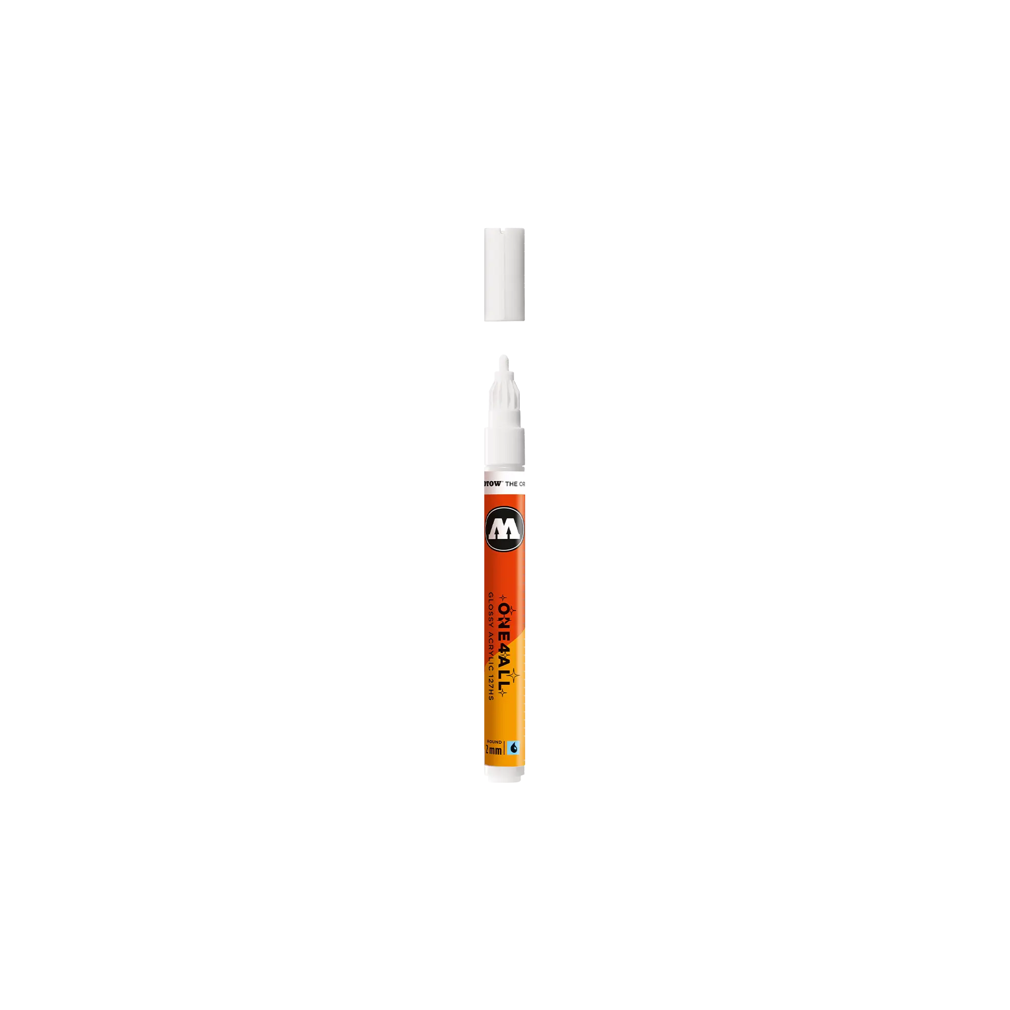 One4All Glossy 127HS 2mm #251 white glossy