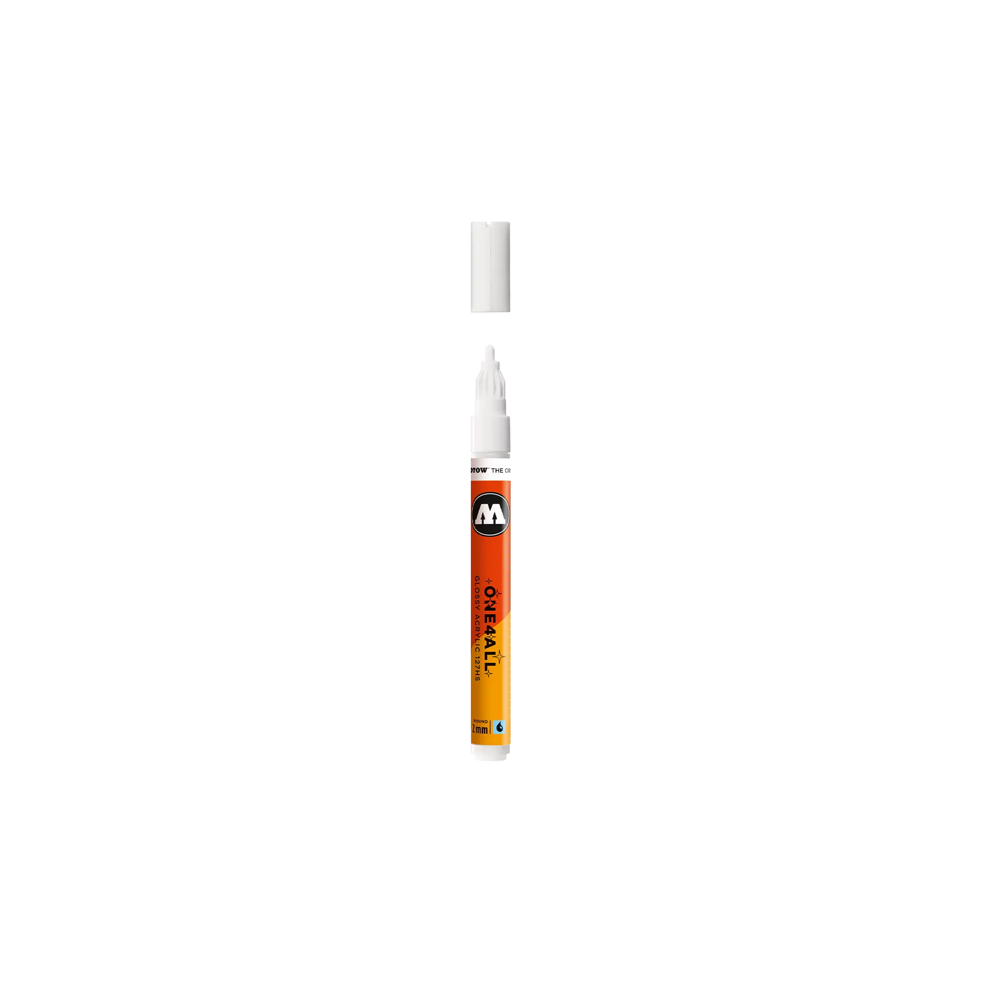 One4All Glossy 127HS 2mm #251 white glossy
