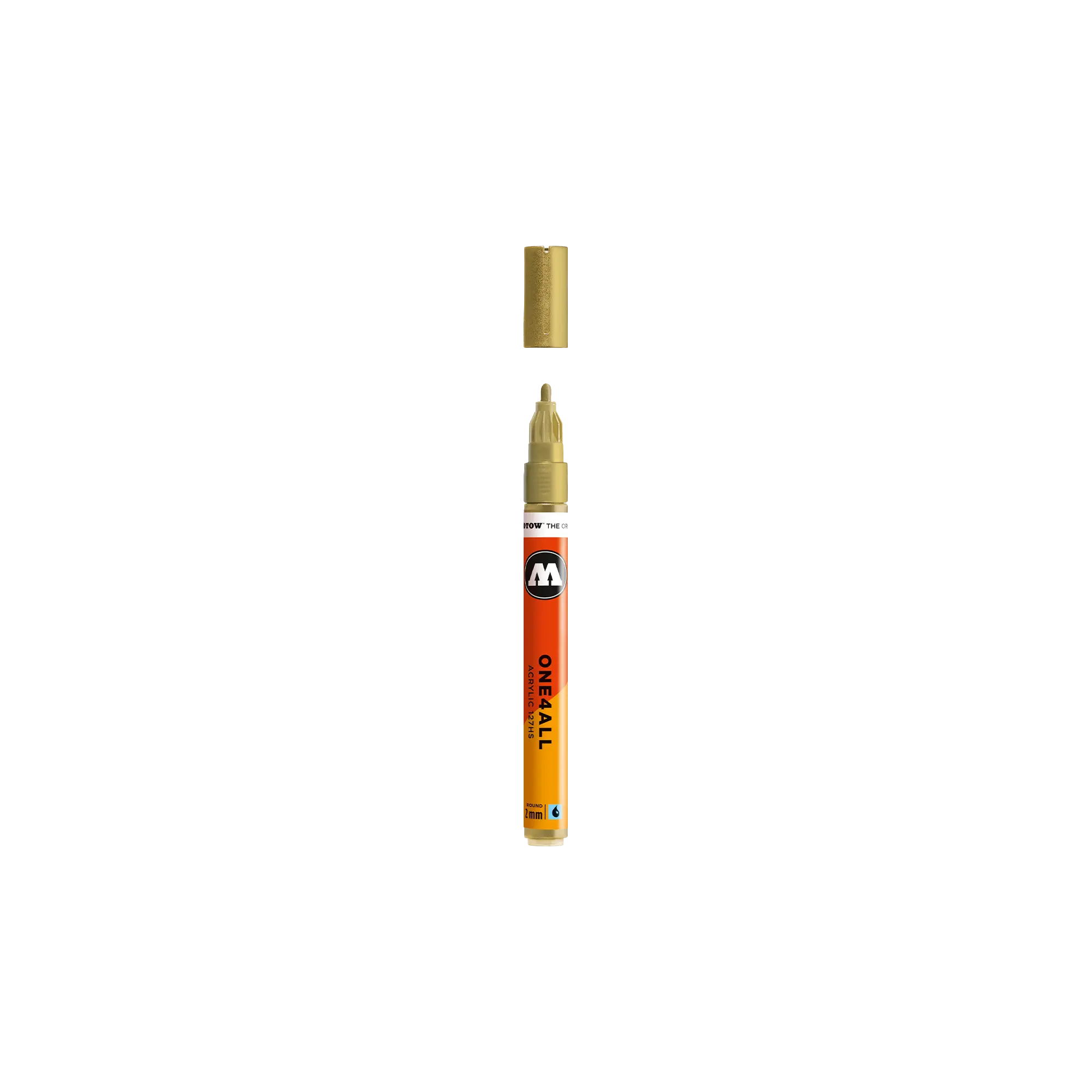 One4All 127HS 2mm #228 metallic gold