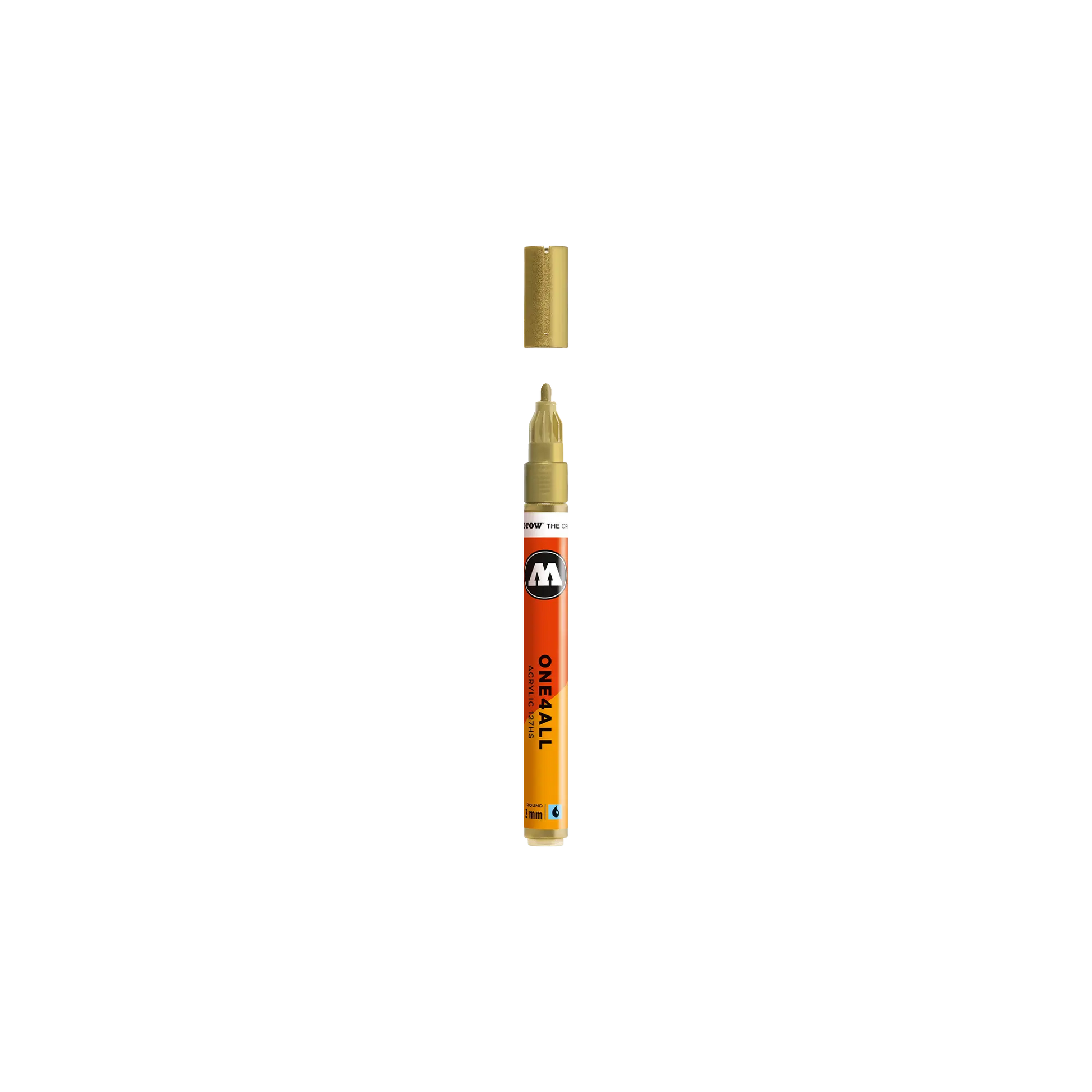One4All 127HS 2mm #228 metallic gold