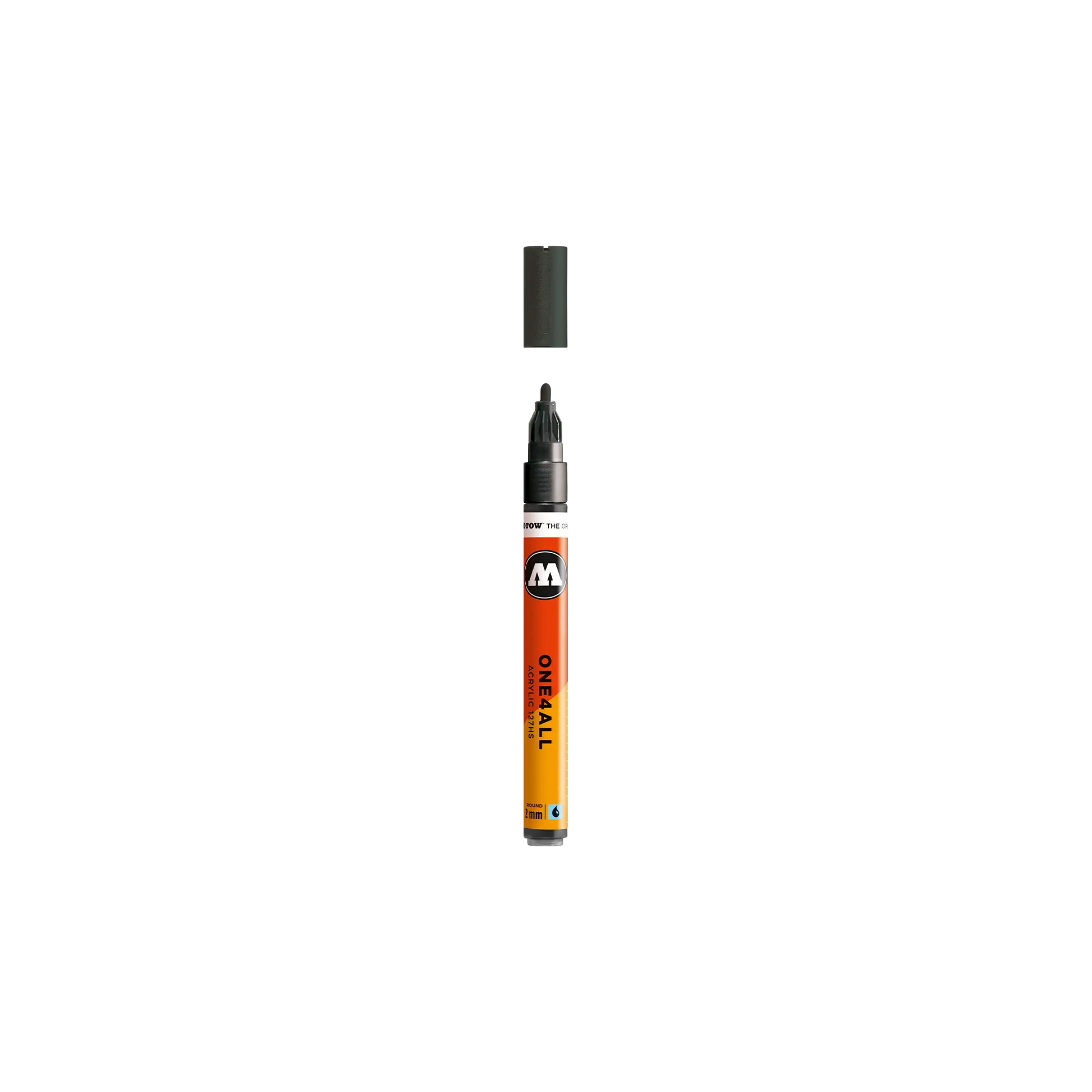 One4All 127HS 2mm #223 metallic black