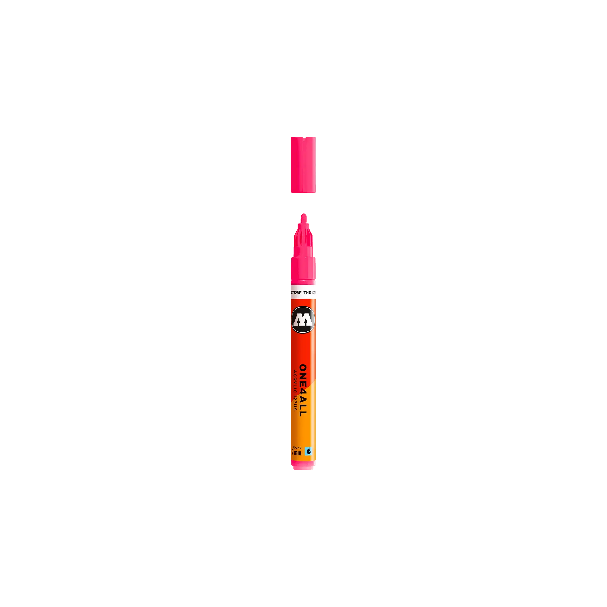 One4All 127HS 2mm #262 neon red fluo