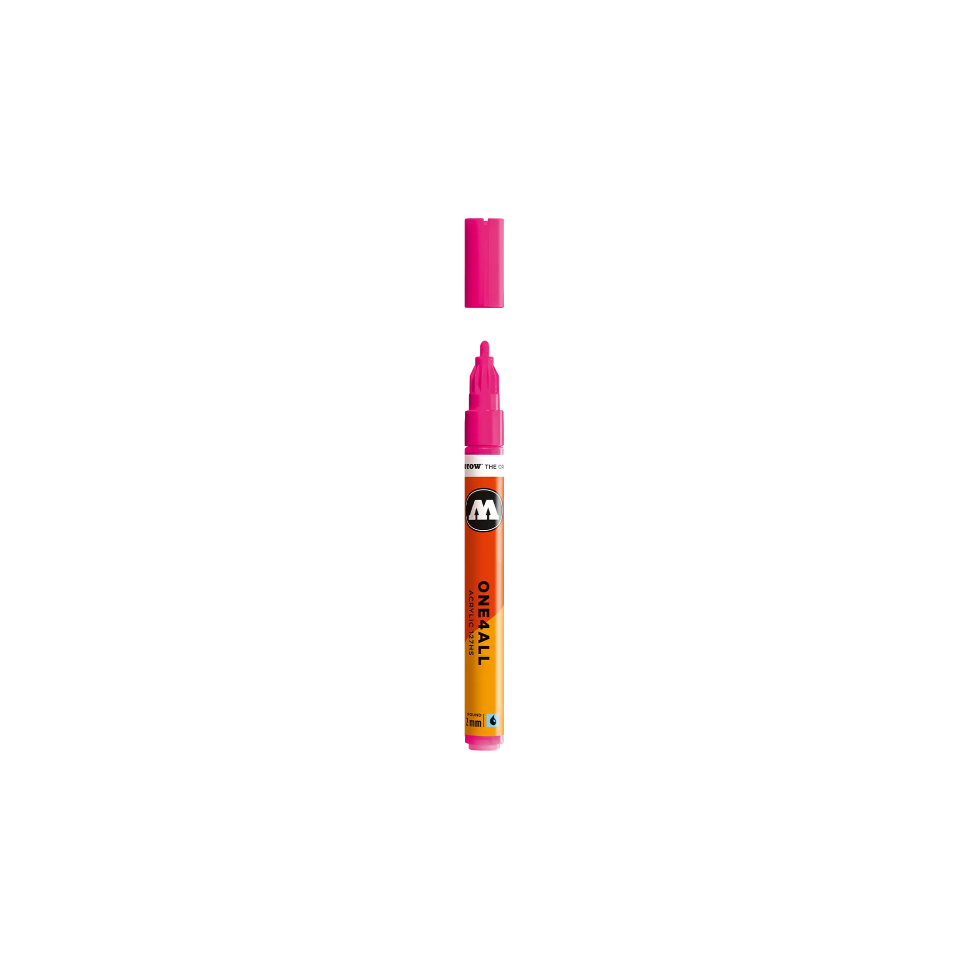 One4All 127HS 2mm #217 neon pink fluorescent