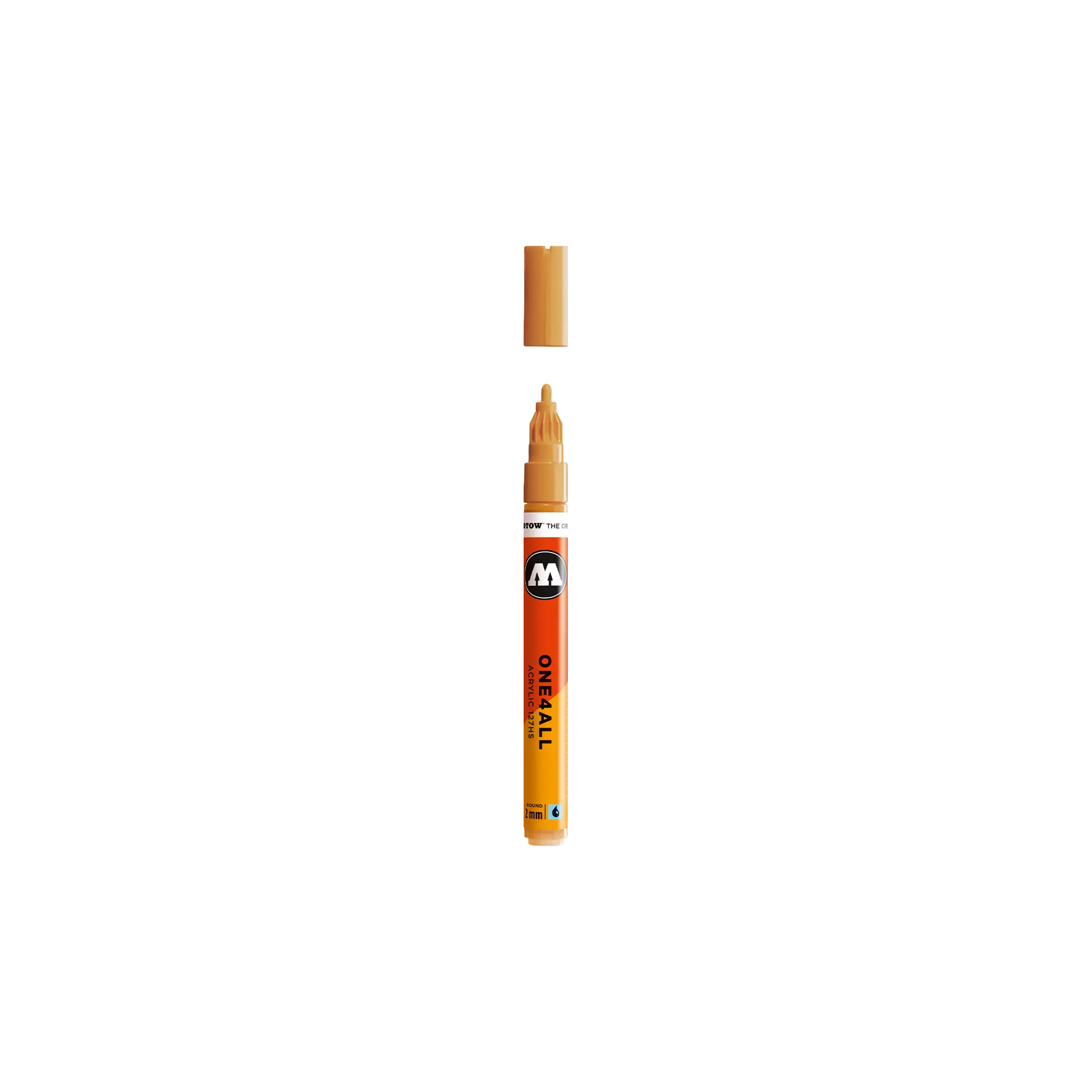 One4All 127HS 2mm #208 ocher brown light