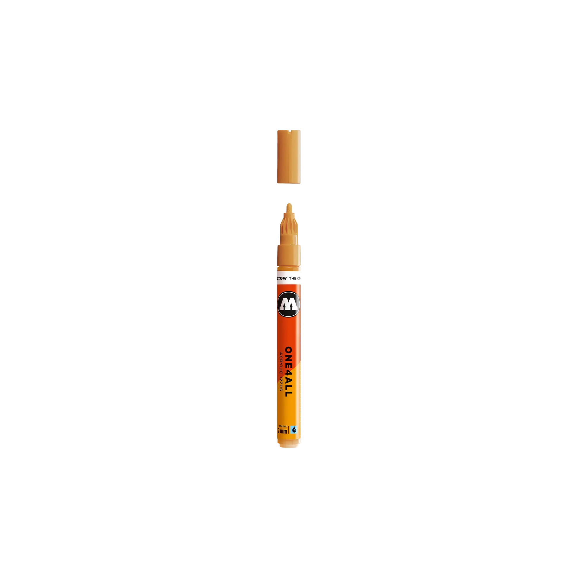 One4All 127HS 2mm #208 ocher brown light