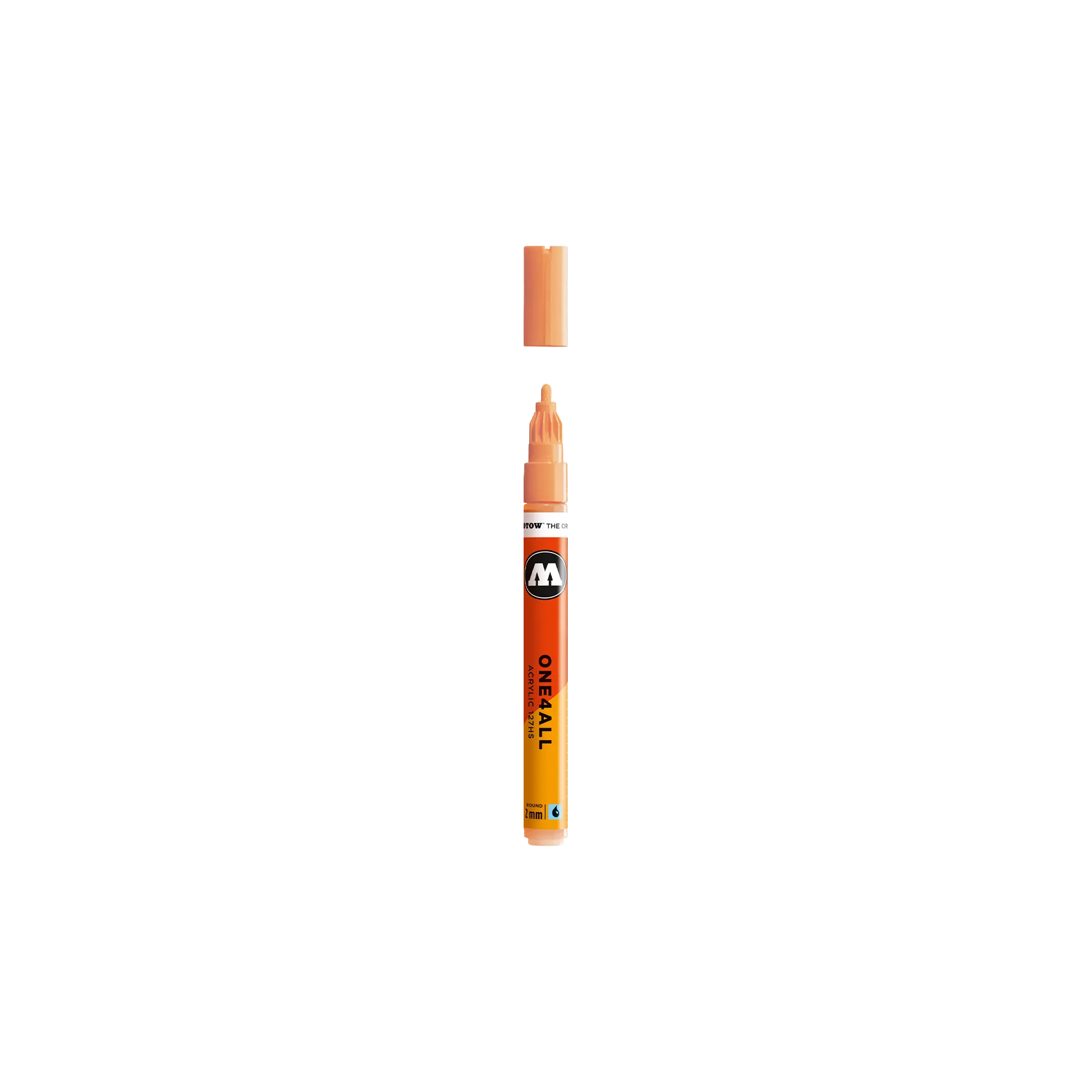 One4All 127HS 2mm #117 peach pastel
