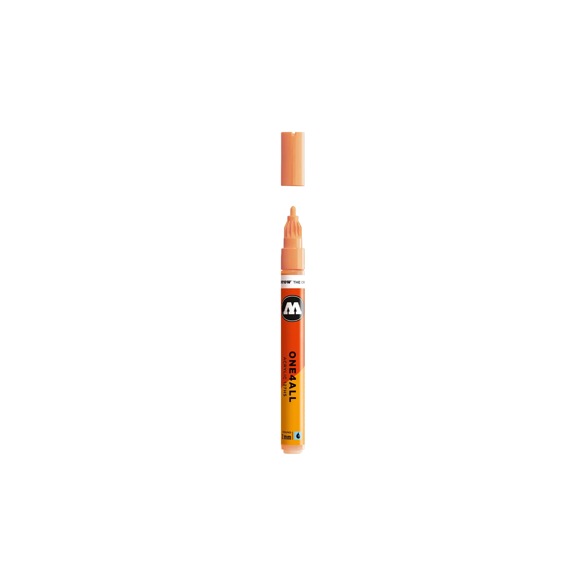 One4All 127HS 2mm #117 peach pastel