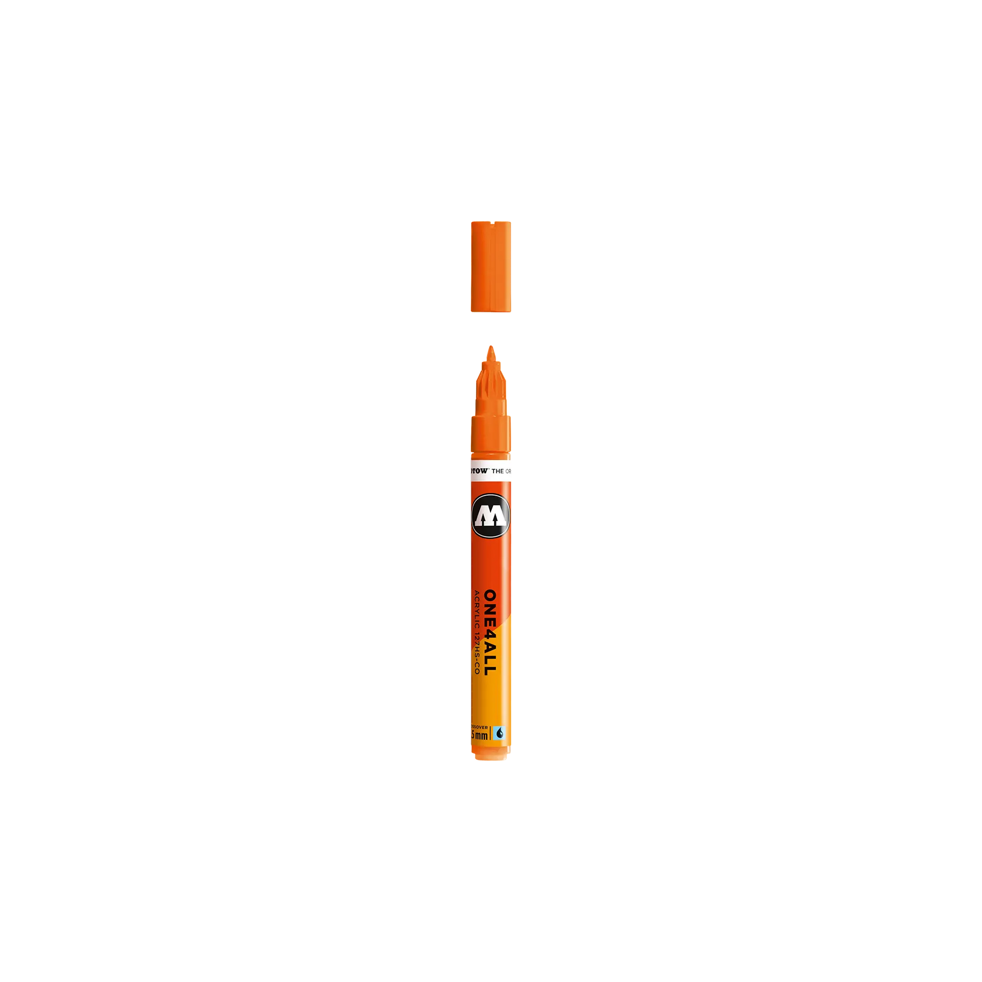 One4All 127HS-CO 1.5mm #218 Neon Orange Fluorescent