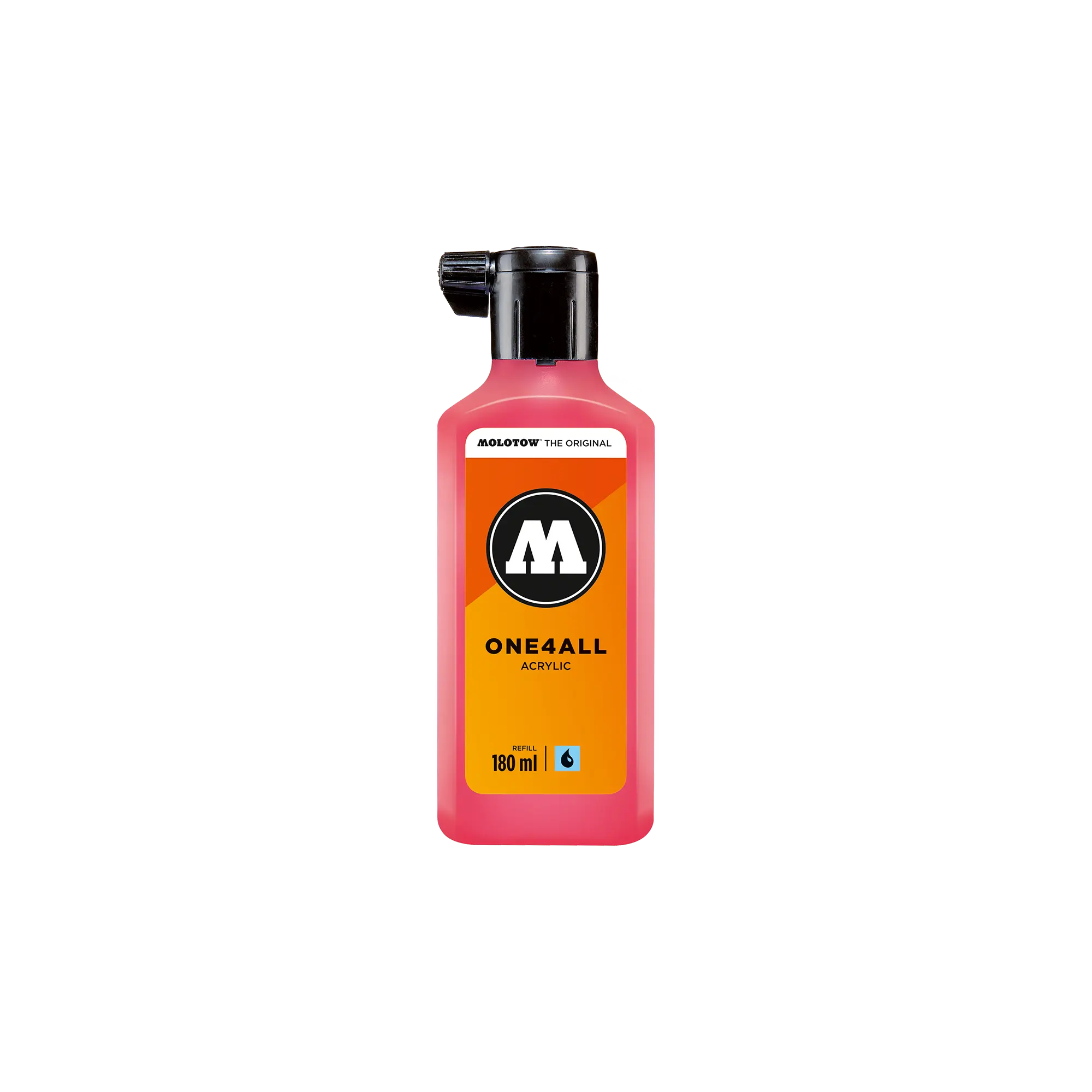 Refill One4All 180 ml #262 ANTISTATIK neon red fluo