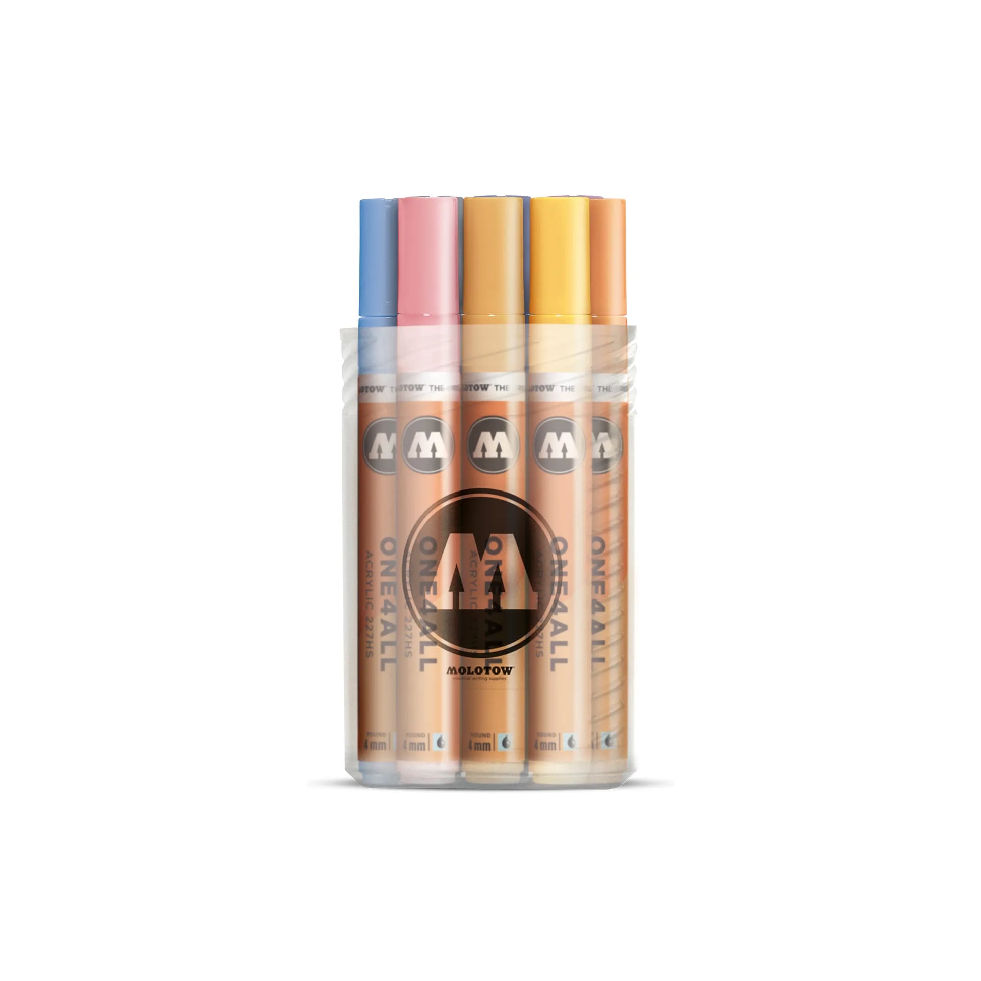 One4All 227HS 4mm Pen Box Pastel Kit