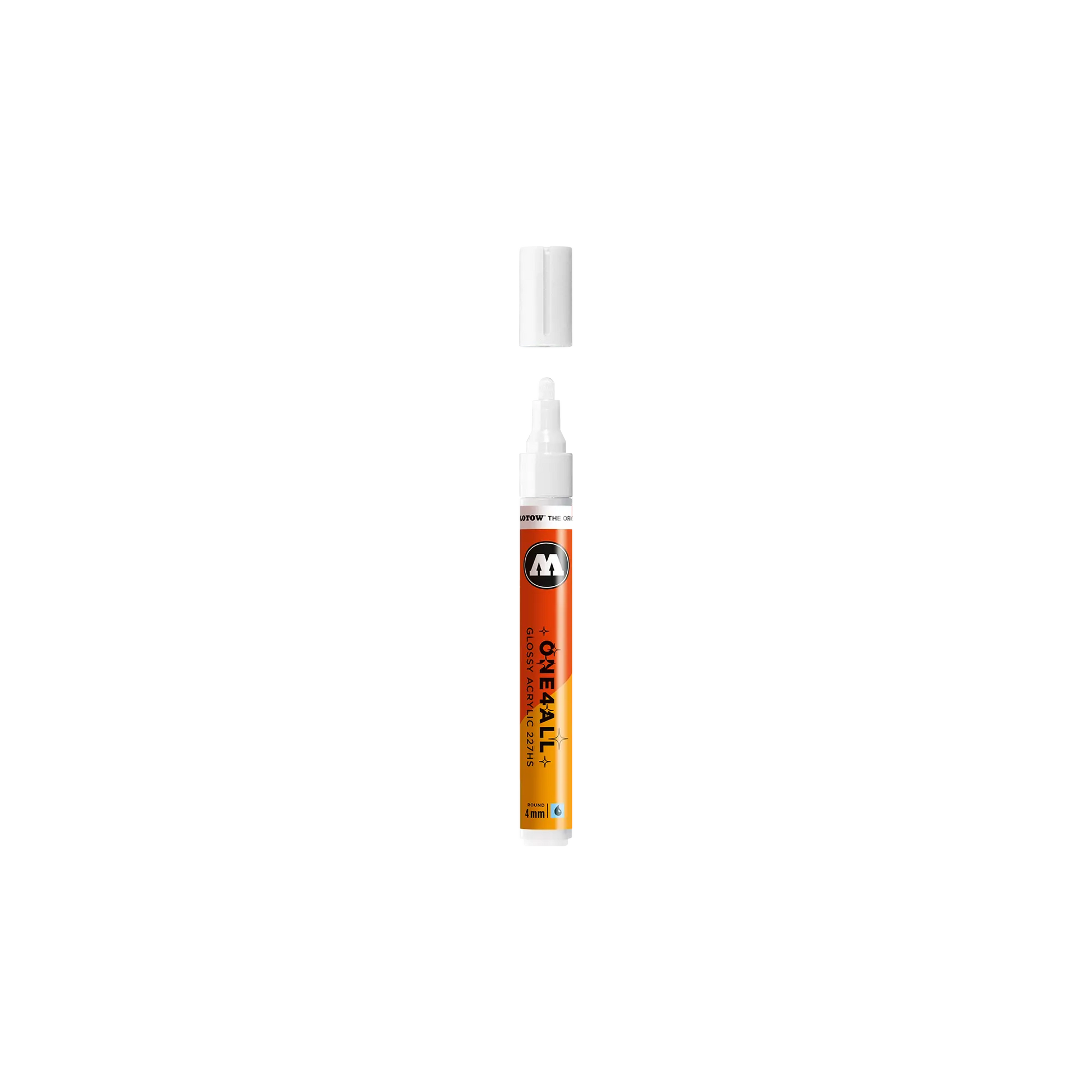 Acrylic marker One4All Glossy 227HS 4mm #251 white glossy