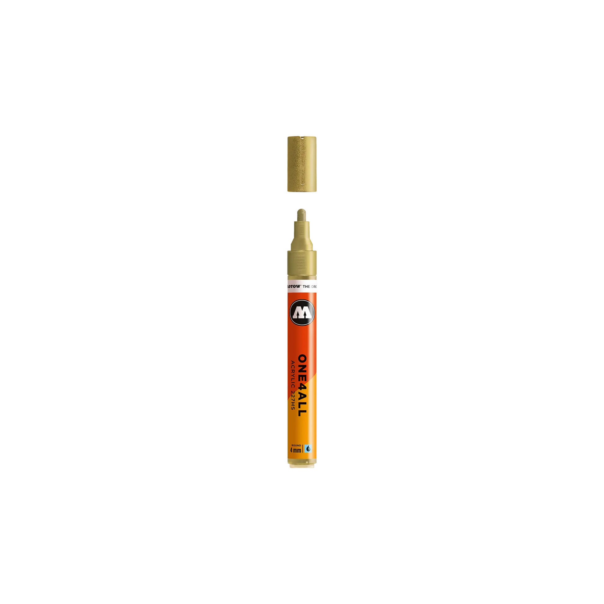 Acrylic marker One4All 227HS 4mm #228 metallic gold