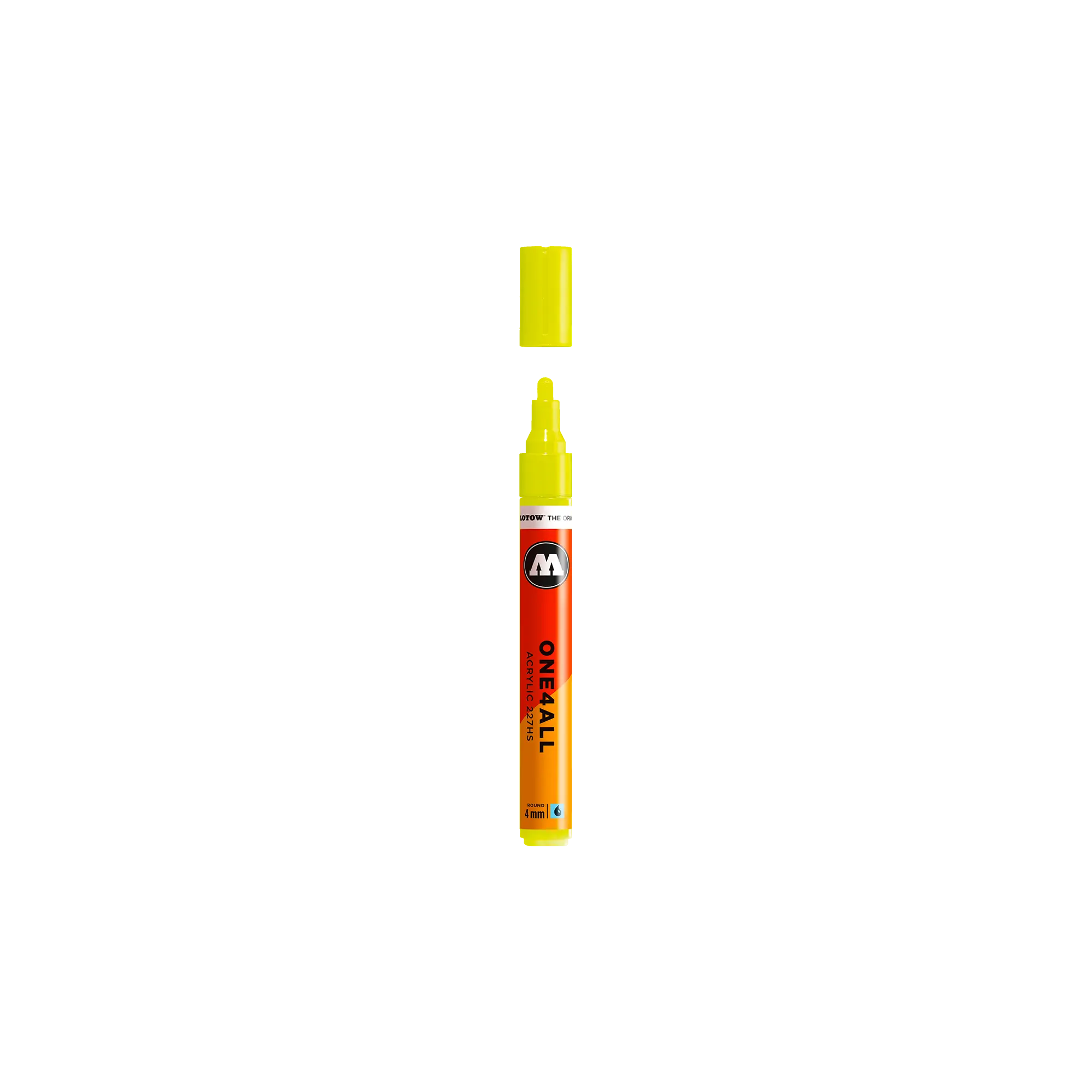 Acrylic Marker One4All 227HS 4mm #263 neon green light fluo