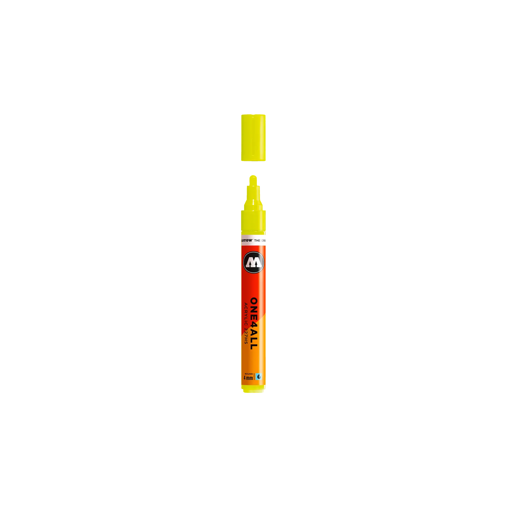 Acrylic Marker One4All 227HS 4mm #263 neon green light fluo