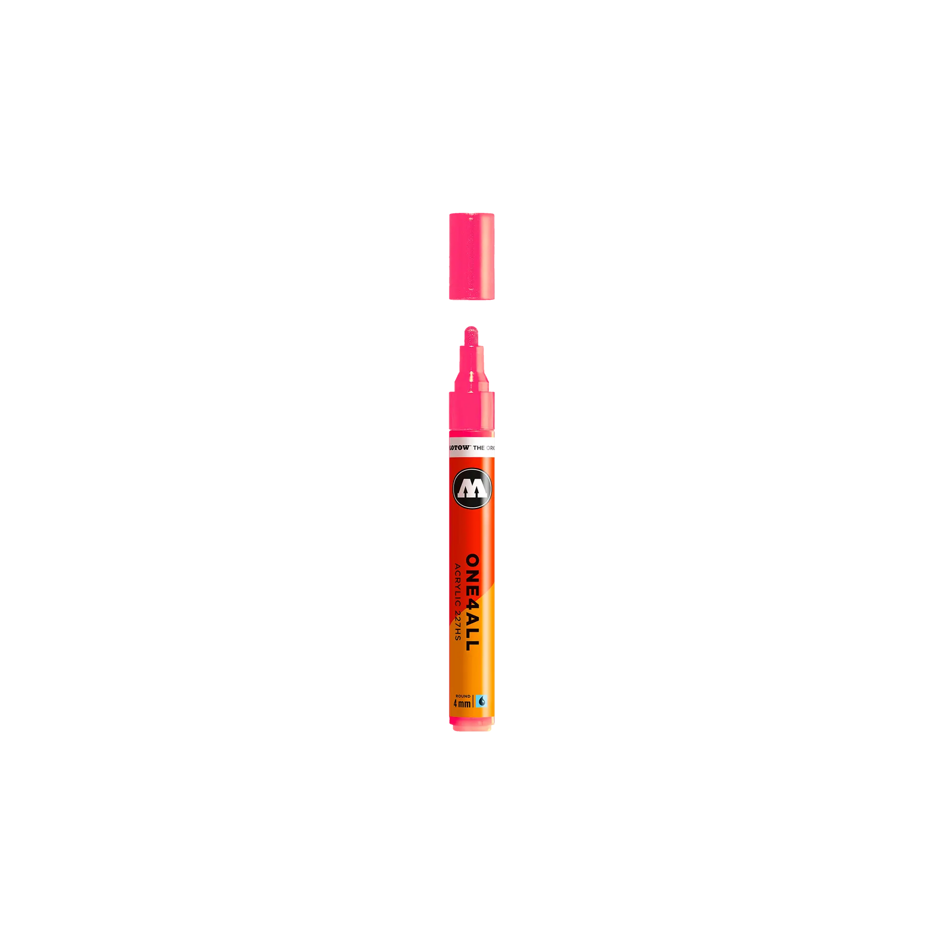 Acrylic Marker One4All 227HS 4mm #262 neon red fluo