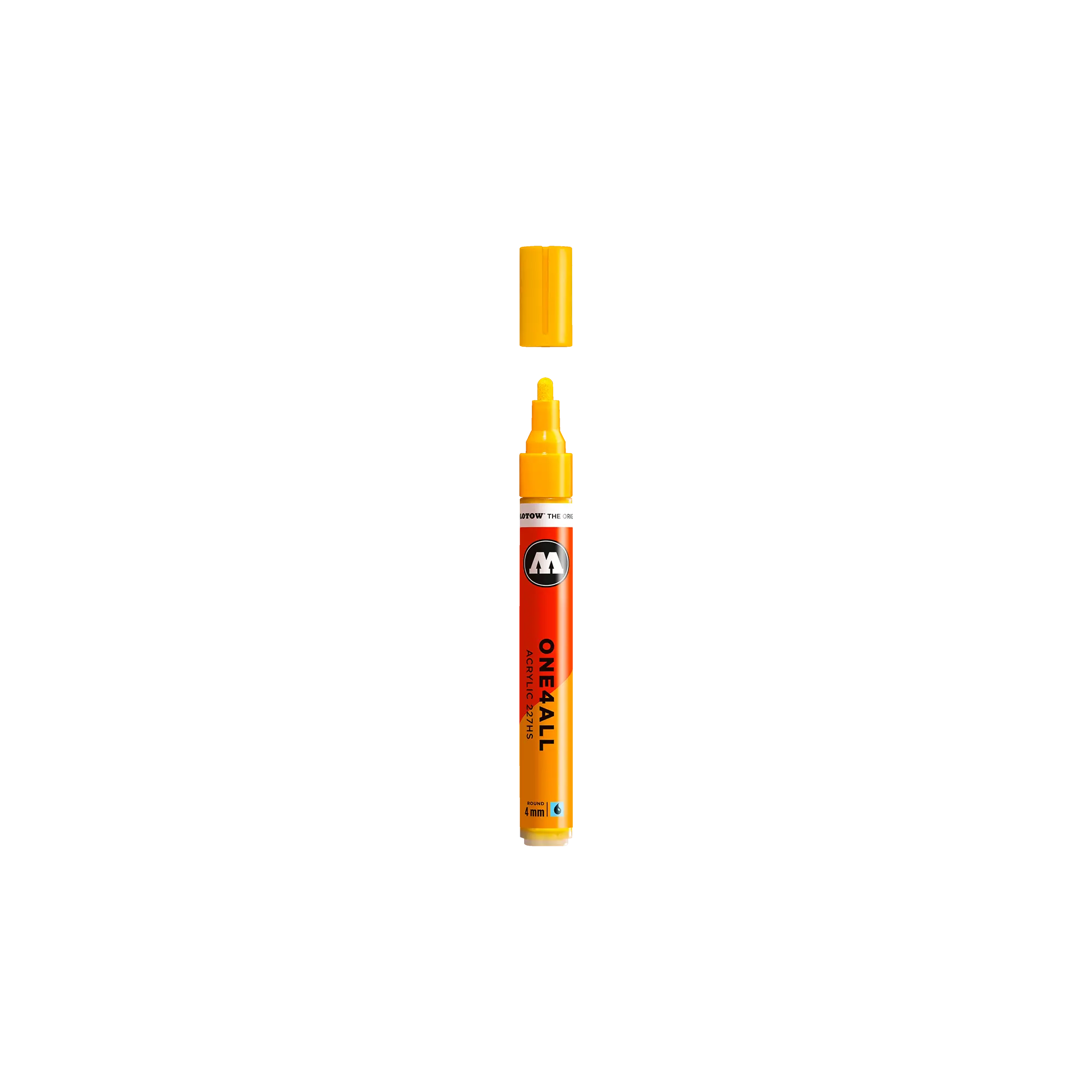 Acrylic Marker One4All 227HS 4mm #239 signal yellow