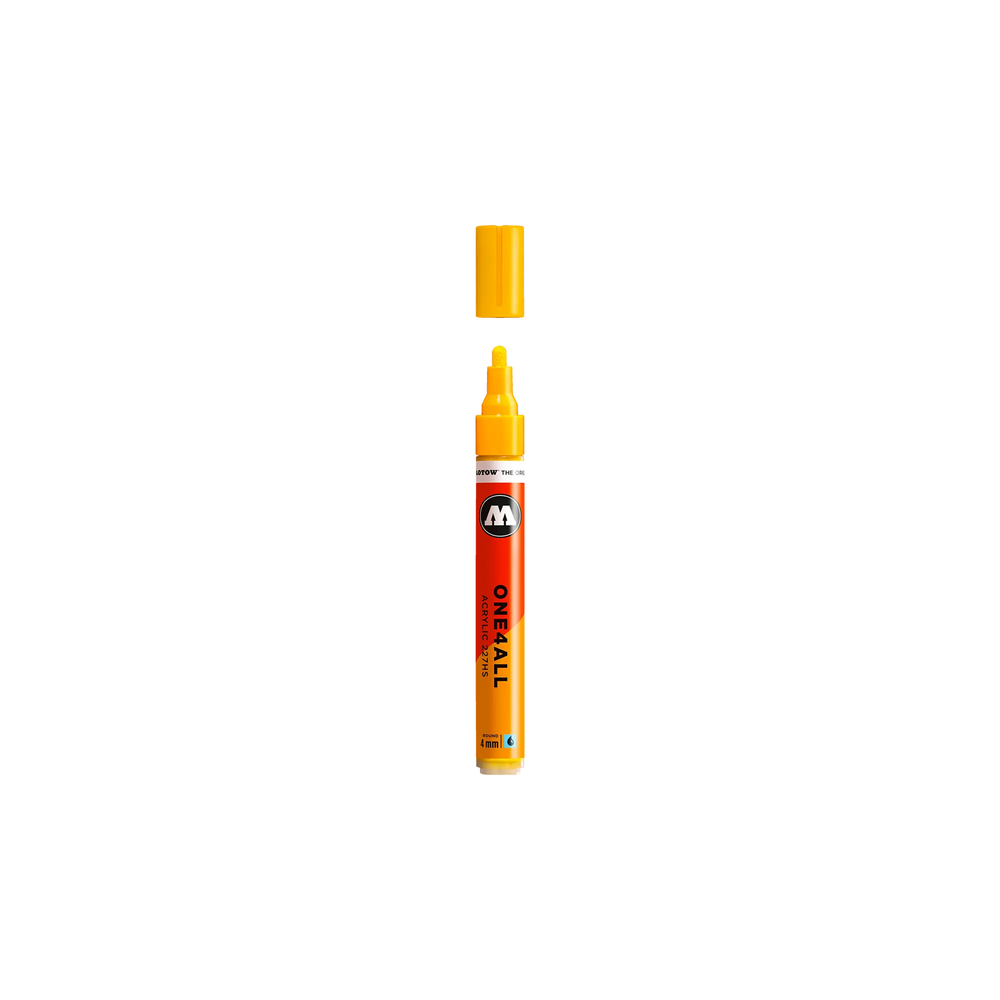 Acrylic Marker One4All 227HS 4mm #239 signal yellow