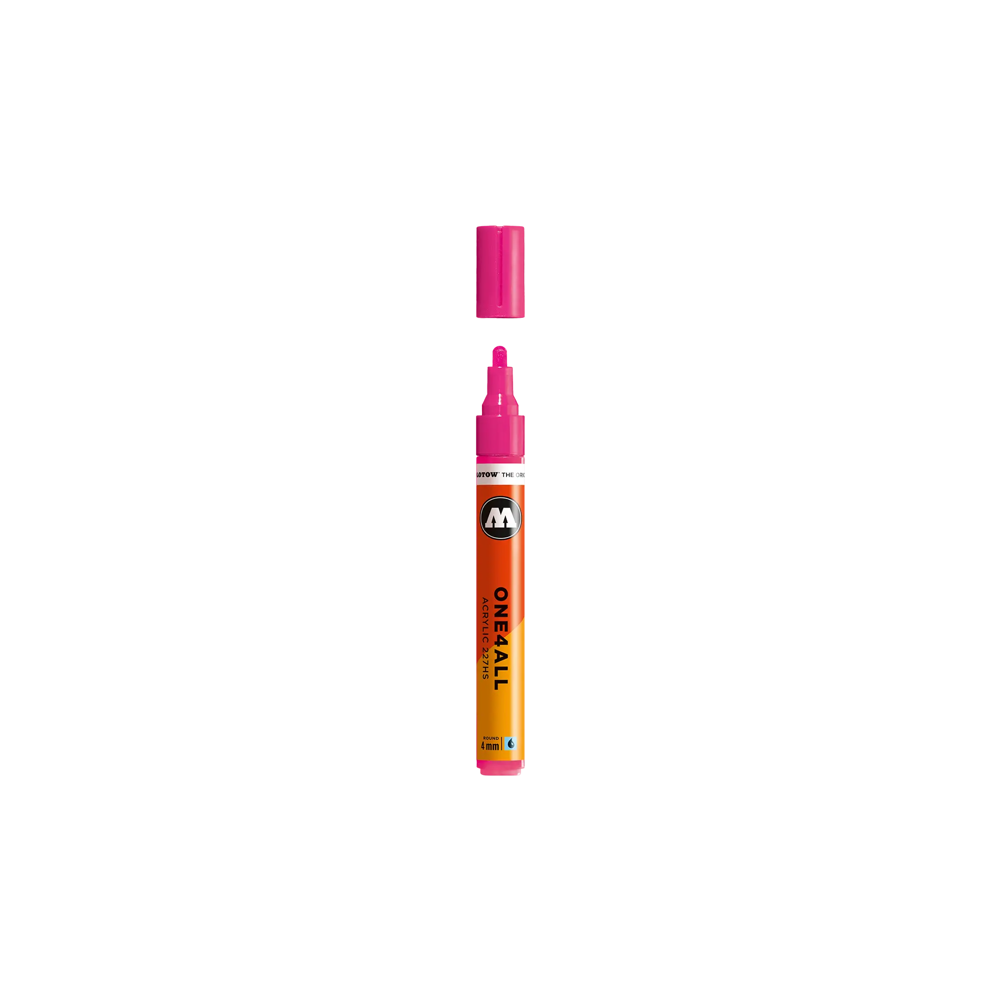 Acrylic marker One4All 227HS 4mm #217 neon pink fluorescent