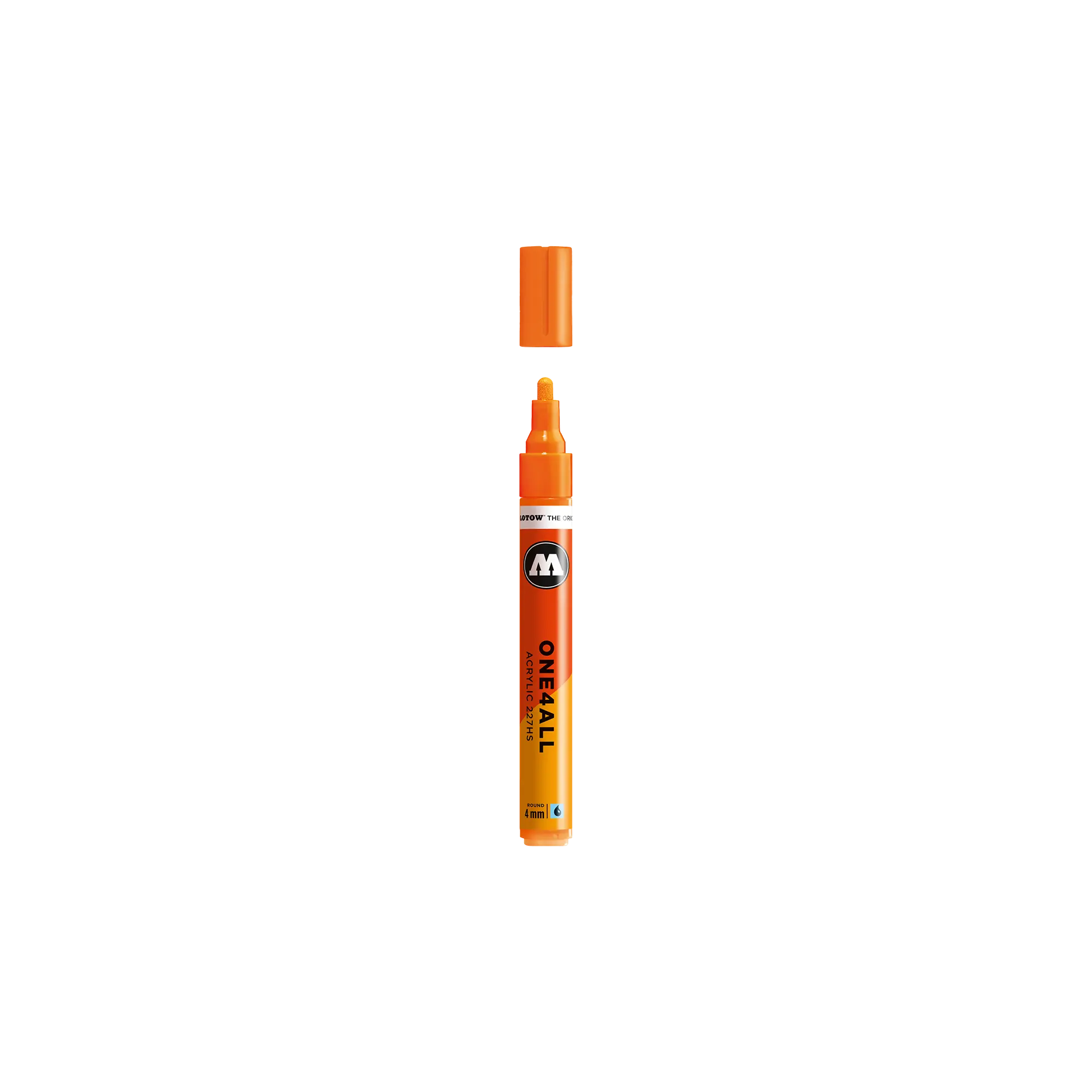 Acrylic marker One4All 227HS 4mm #218 neon orange fluorescent