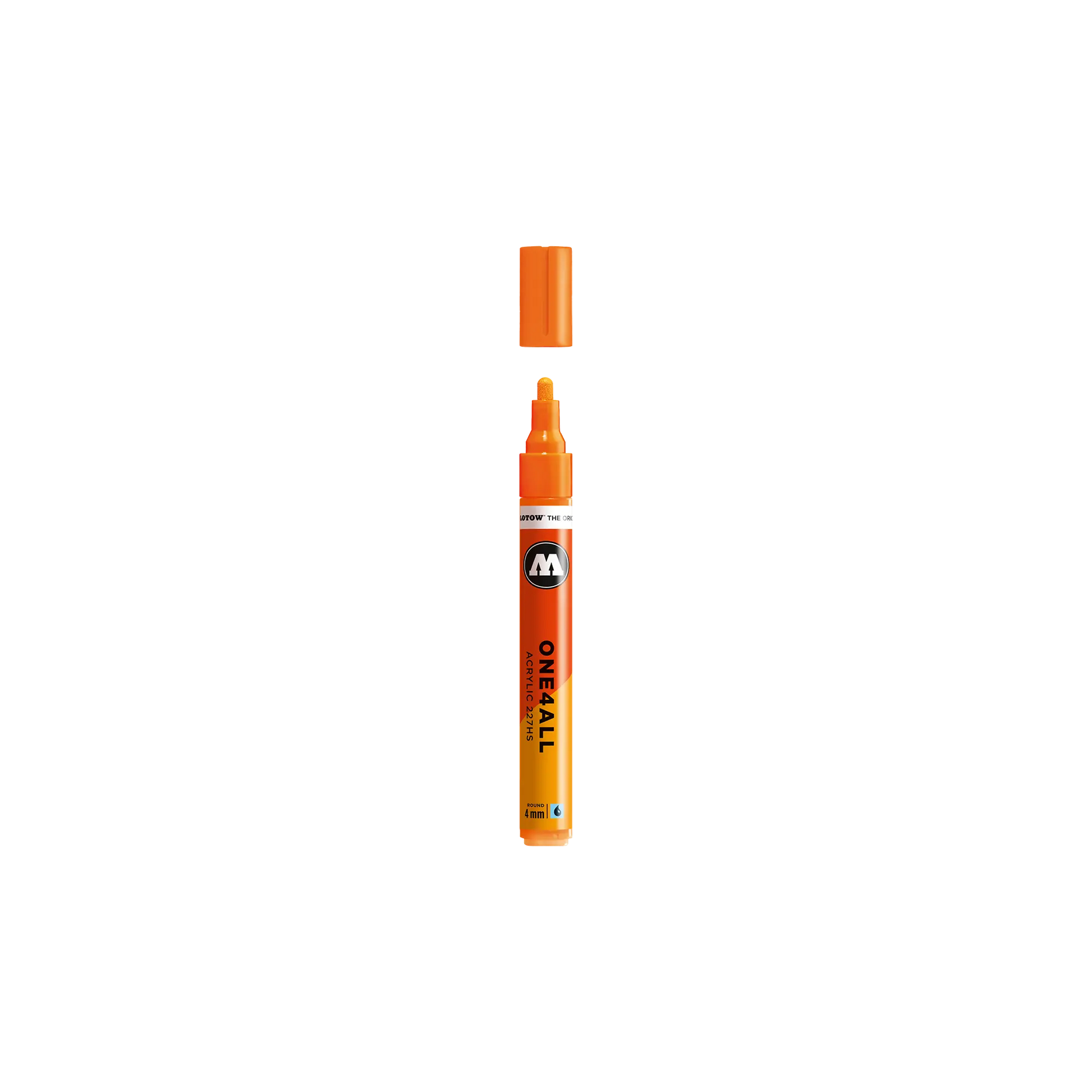 Acrylic marker One4All 227HS 4mm #218 neon orange fluorescent
