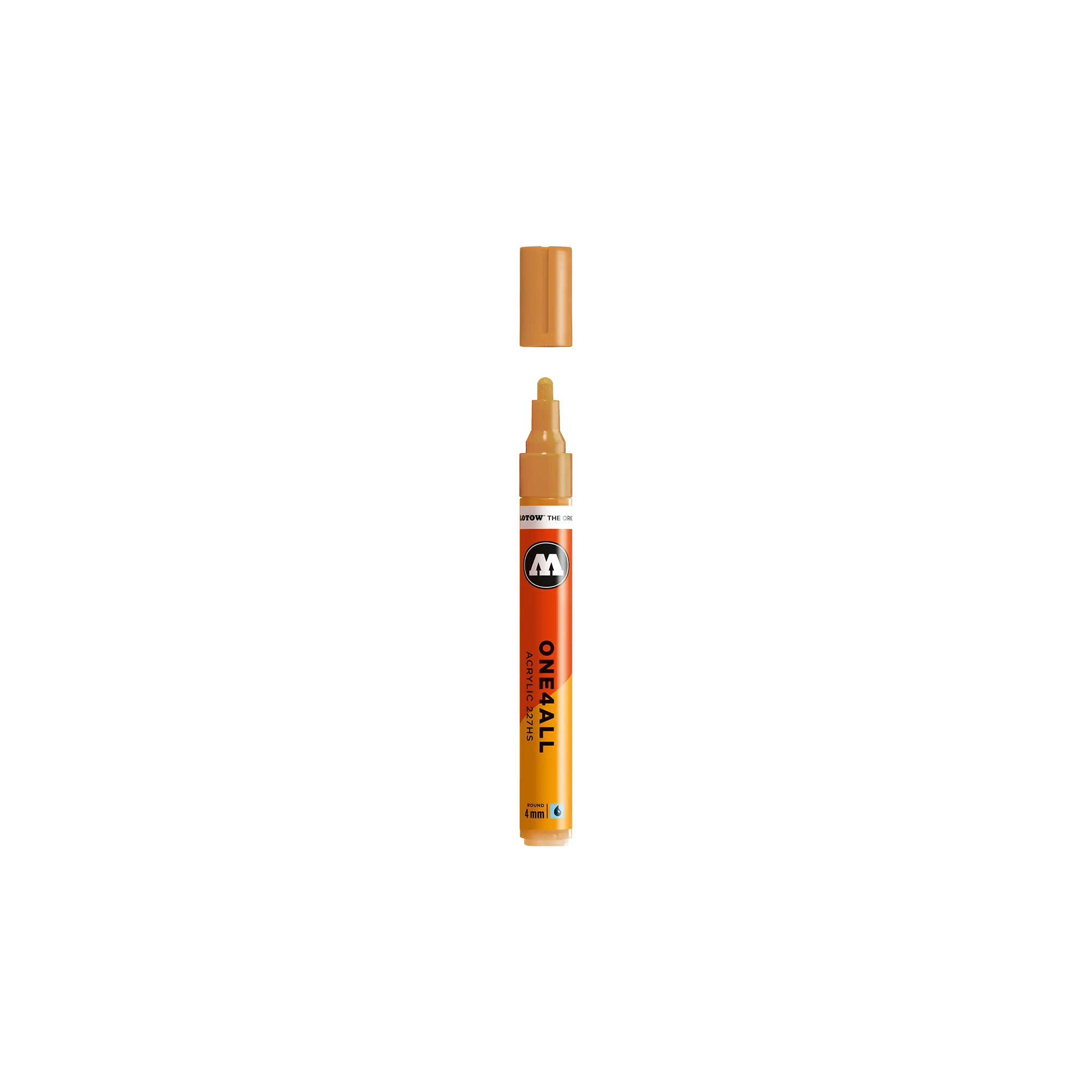 Acrylic marker One4All 227HS 4mm #208 ocher brown light