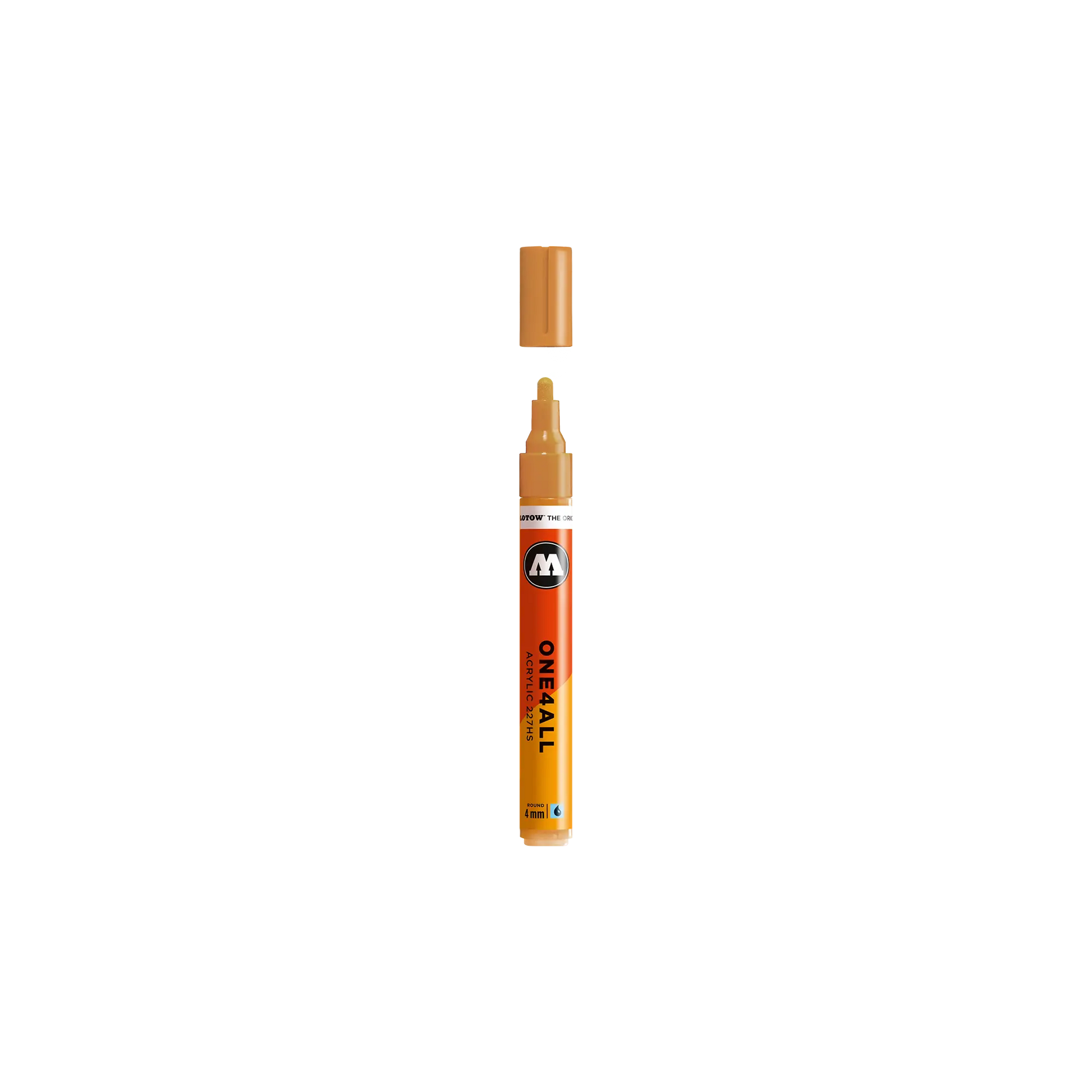 Acrylic marker One4All 227HS 4mm #208 ocher brown light