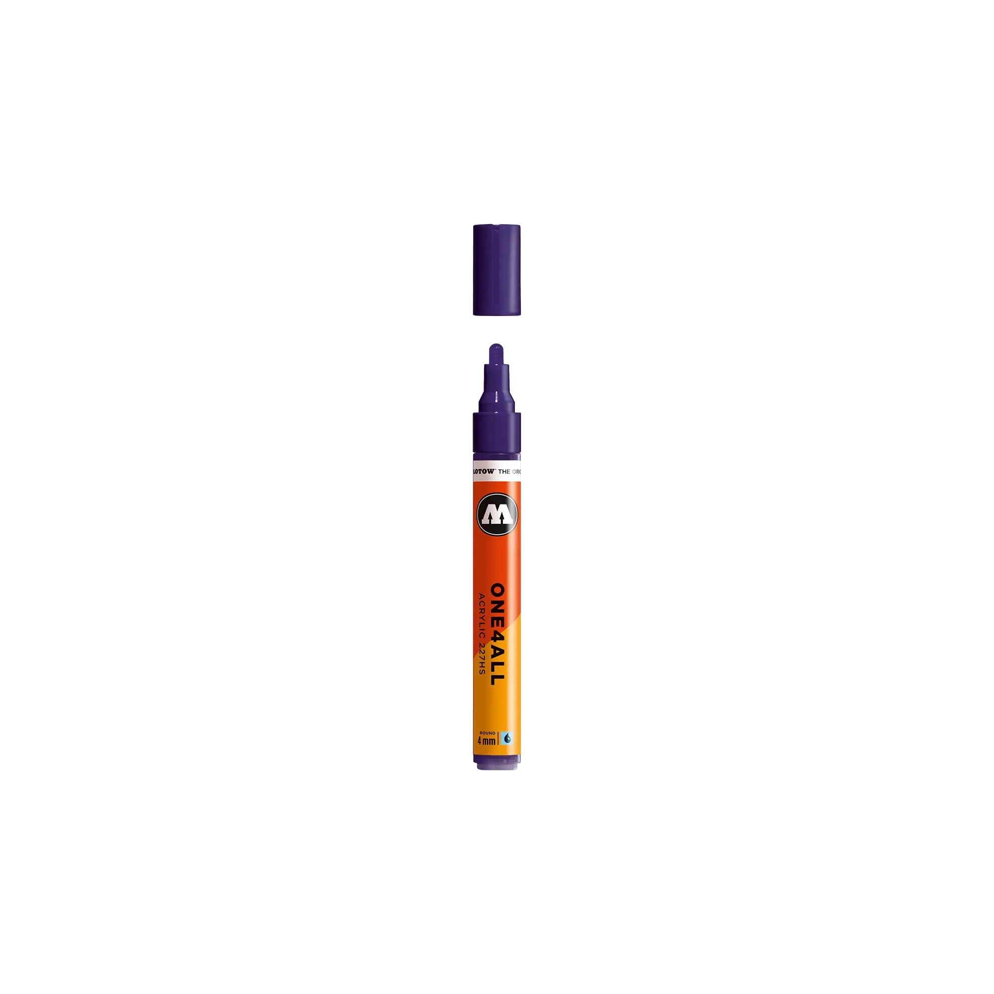 Acrylic marker One4All 227HS 4mm #043 violet dark