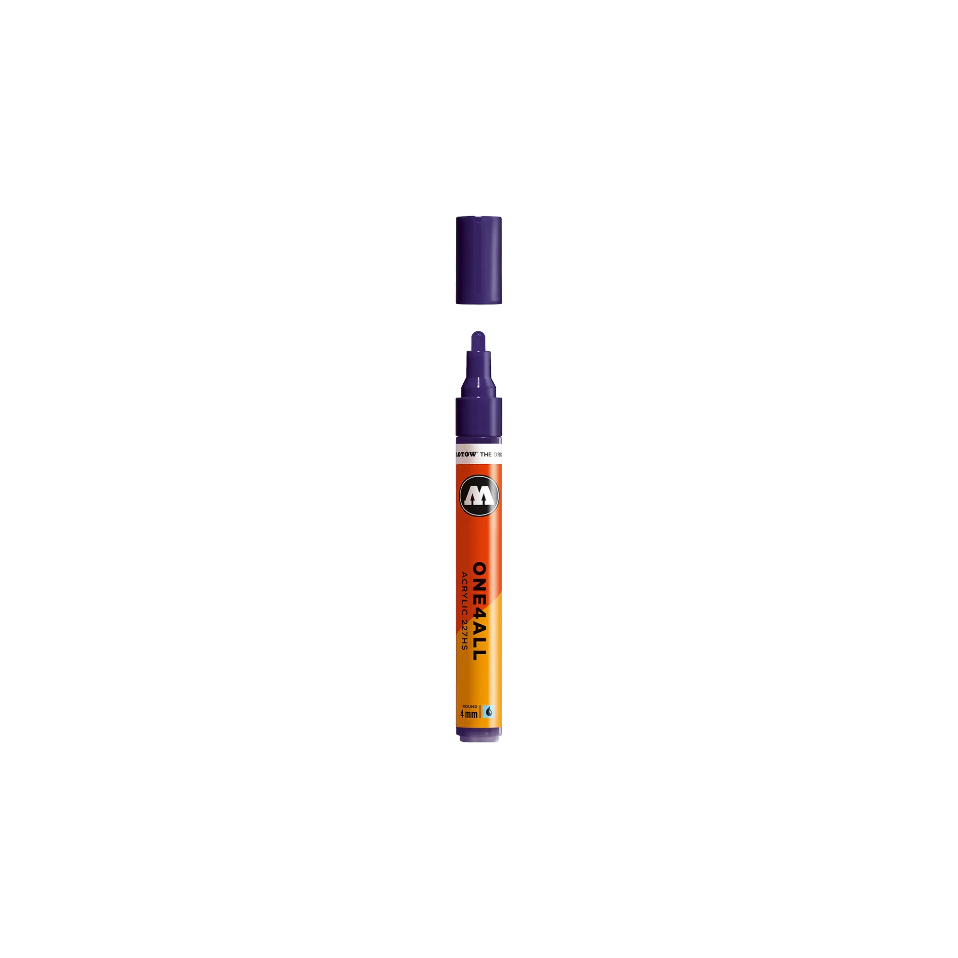 Acrylic marker One4All 227HS 4mm #043 violet dark