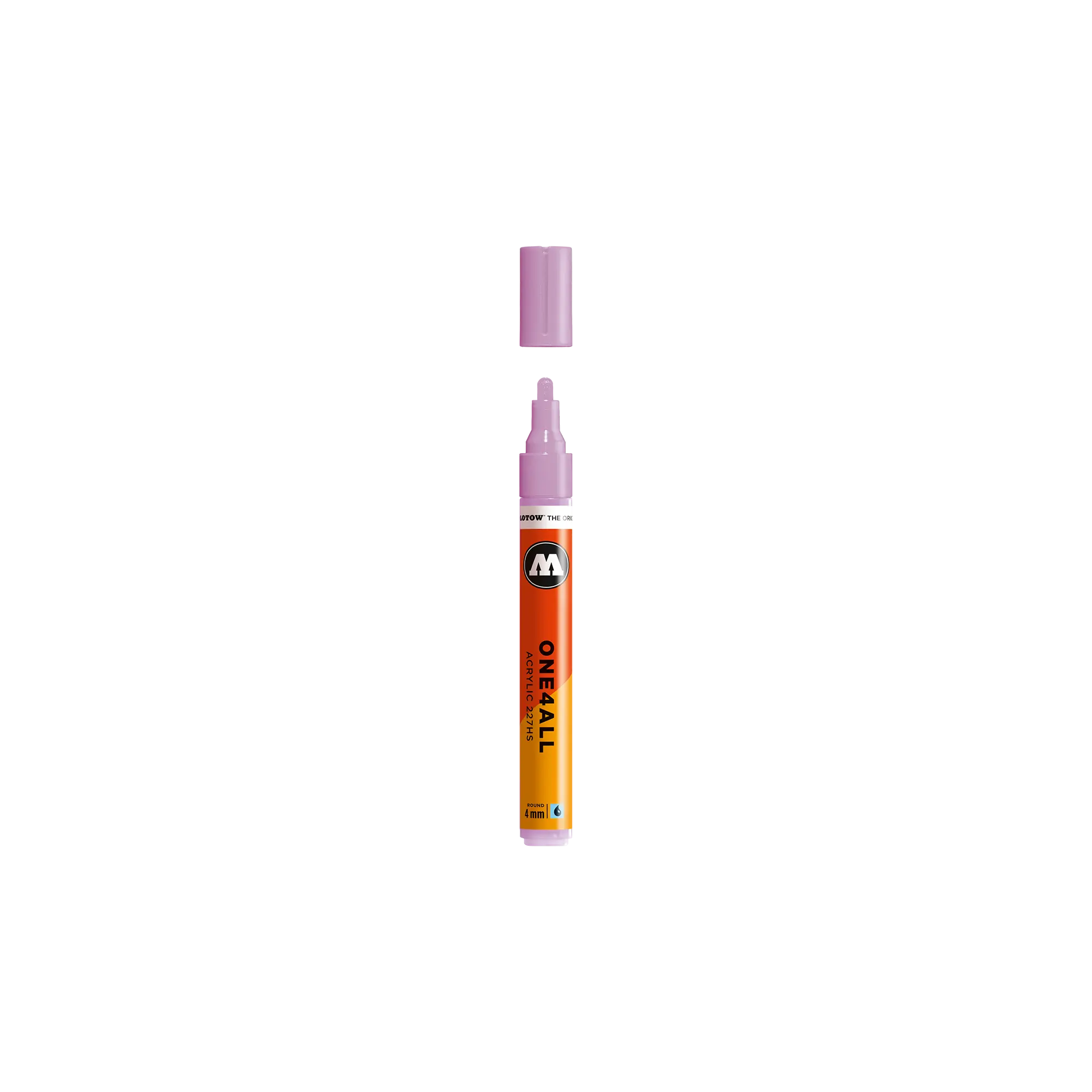 Acrylic marker One4All 227HS 4mm #201 lilac pastel