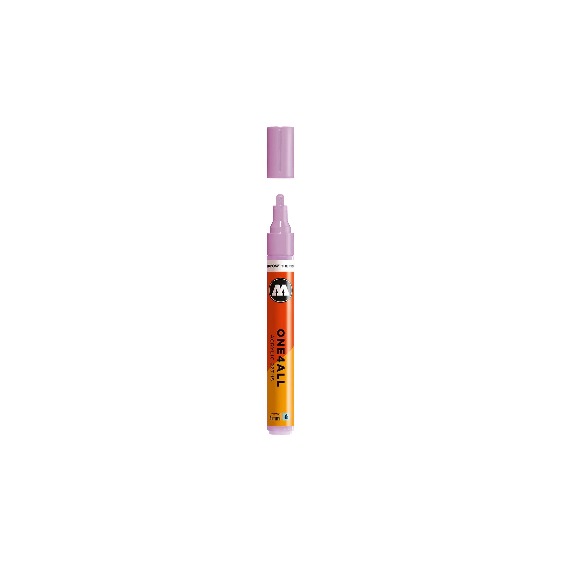 Acrylic marker One4All 227HS 4mm #201 lilac pastel