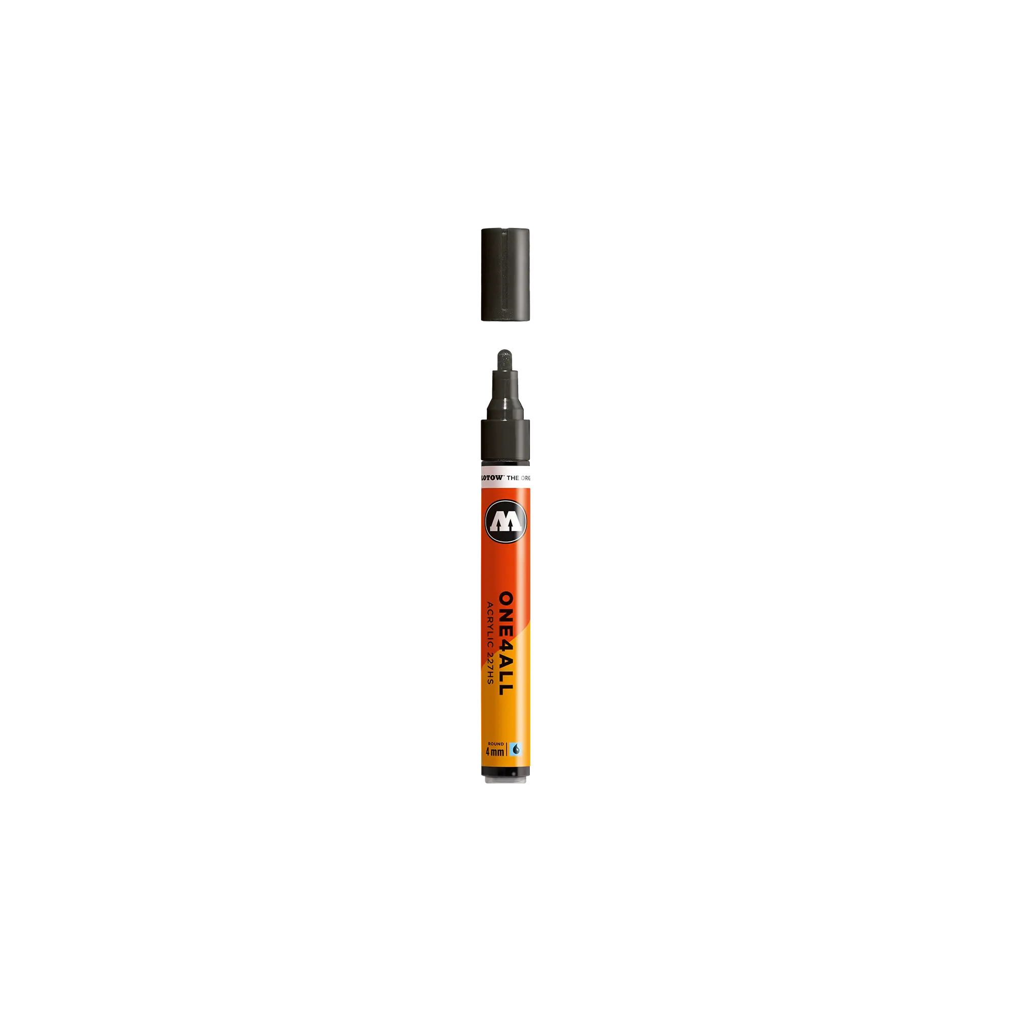 Acrylic marker One4All Twin 1,5/4mm #180 signal black