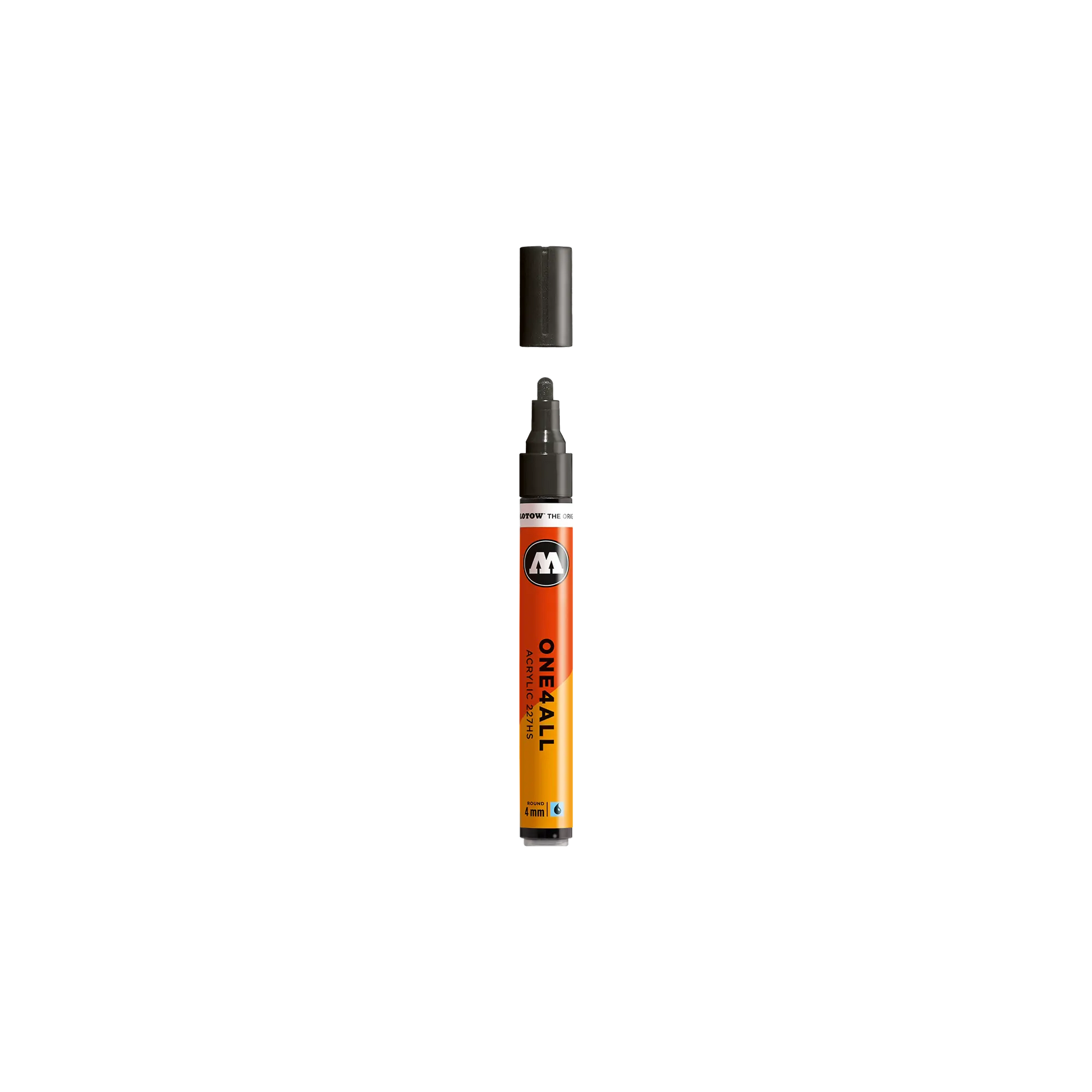 Acrylic marker One4All Twin 1,5/4mm #180 signal black