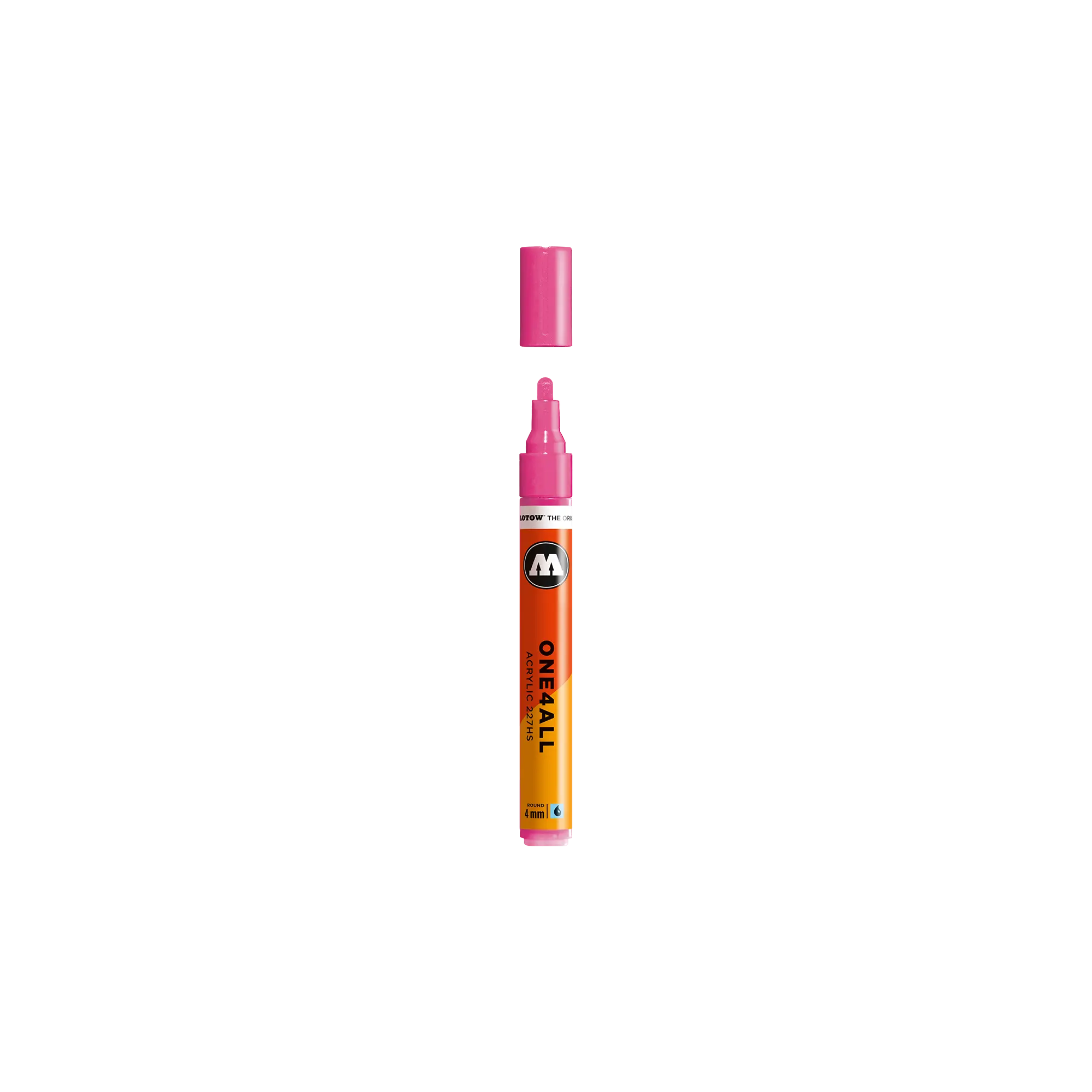 Acrylic marker One4All 227HS 4mm #200 neon pink
