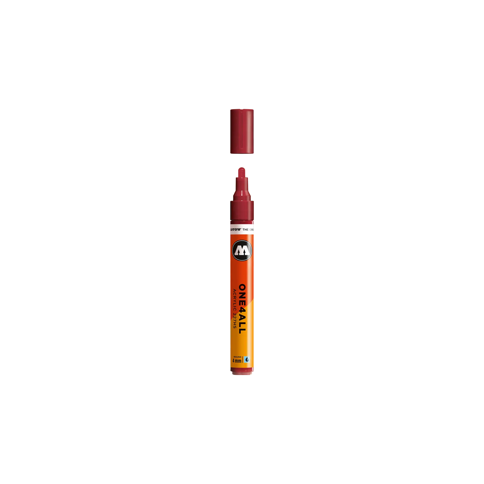 Acrylic marker One4All 227HS 4mm #086 burgundy