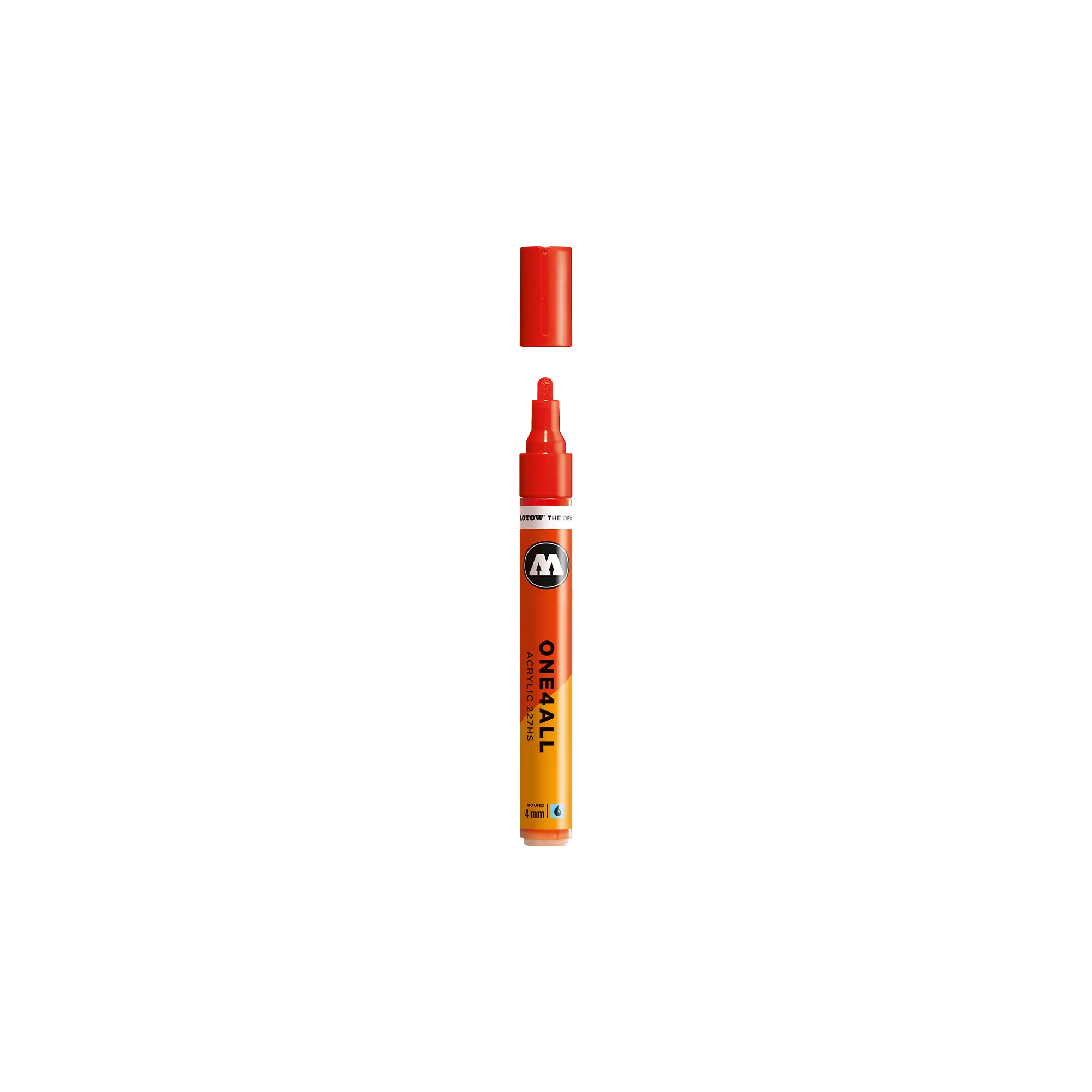 Acrylic marker One4All 227HS 4mm #013 traffic red